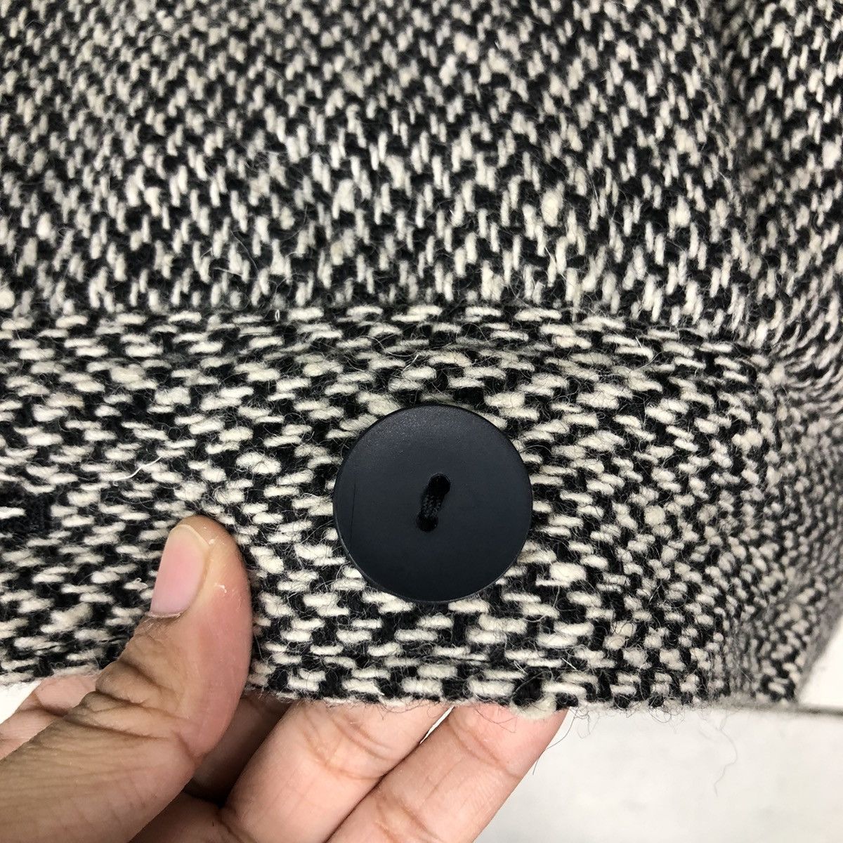 Japanese Brand 🔥Vintage Wool Jacket Herringbone Double Breast Issey Miyake Size US M / EU 48-50 / 2 - 16 Thumbnail