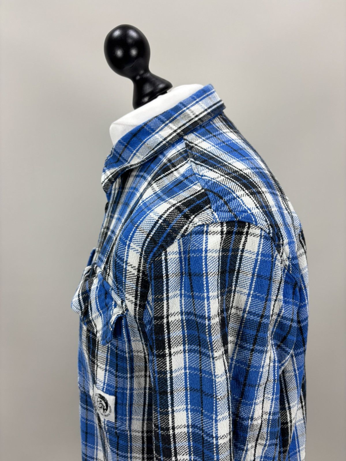 Diesel Mens jacket shirt Diesel Size L Color Blue Size US L / EU 52-54 / 3 - 10 Thumbnail