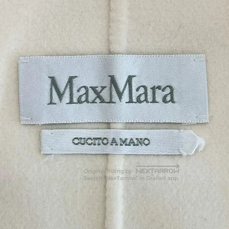 Max Mara MaxMara White Wool Women's Coat . Size M / US 6-8 / IT 42-44 - 5 Thumbnail