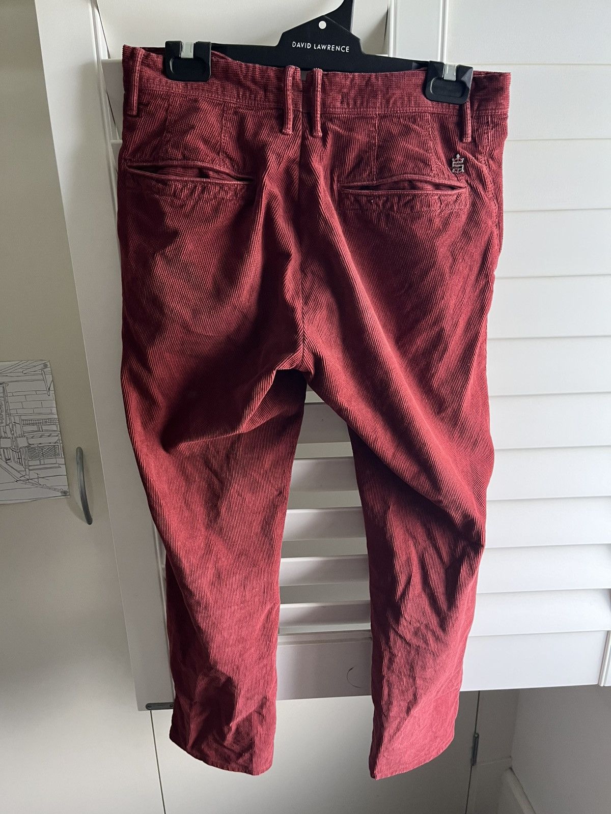 Slowear Slowear/Incotex slim fit velvet trousers Size US 30 / EU 46 - 2 Thumbnail