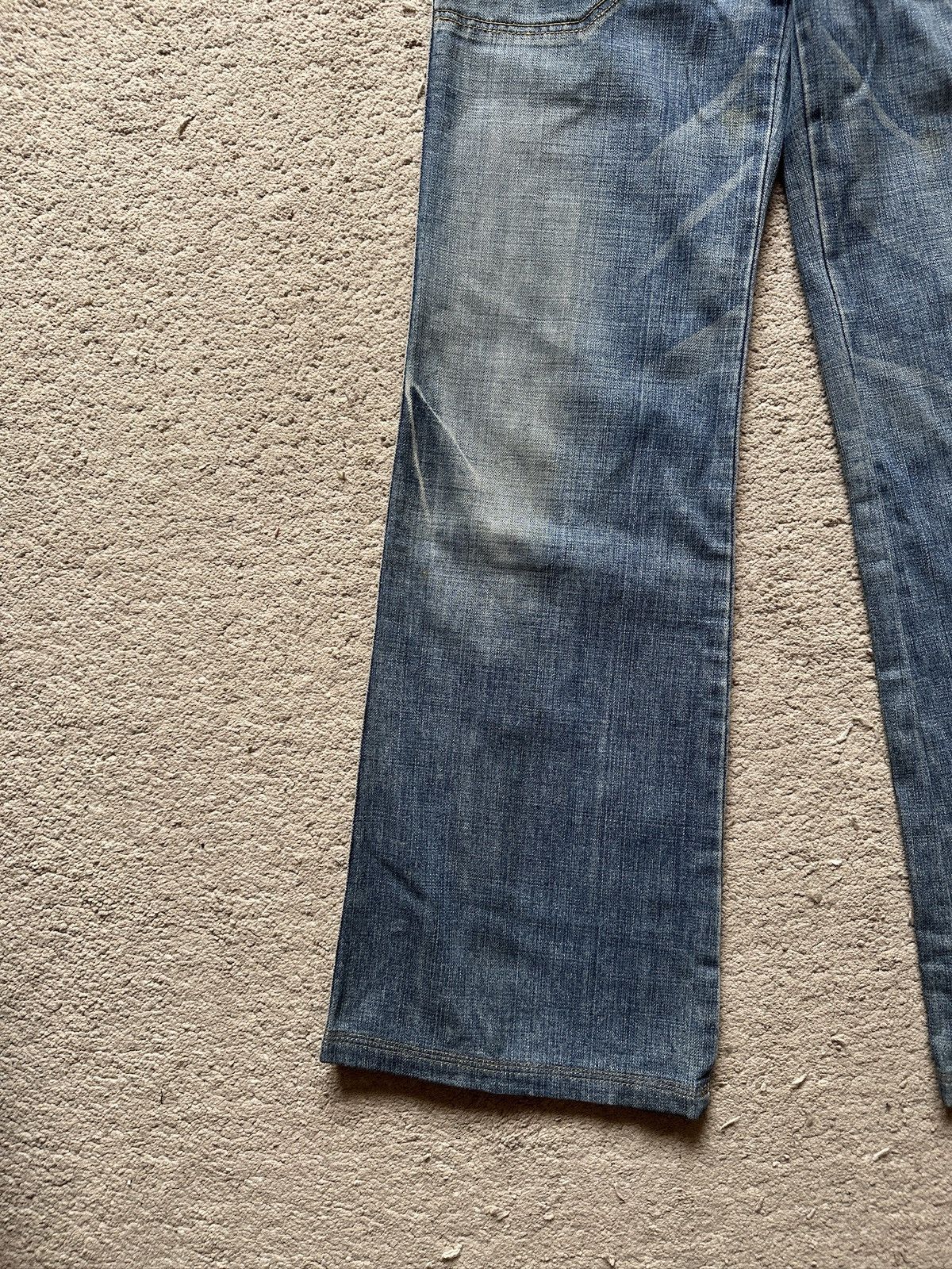 Japanese Brand 2000s LAUTREAMONT vintage Flare Jeans Size US 30 / EU 46 - 2 Thumbnail
