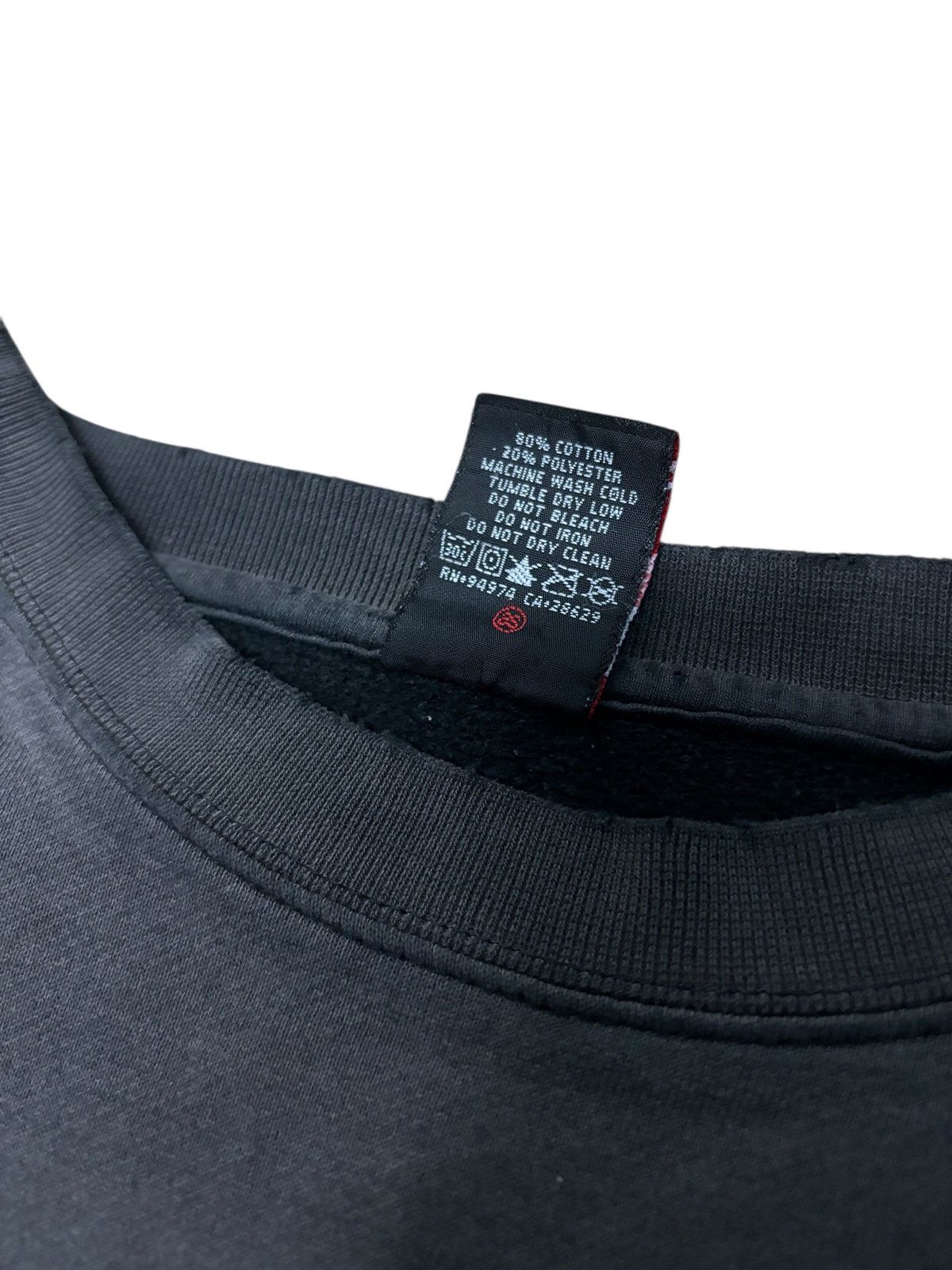 Stussy Vintage 90's Stussy Crown Beautiful Sunfaded Sweatshirt Size US M / EU 48-50 / 2 - 5 Thumbnail