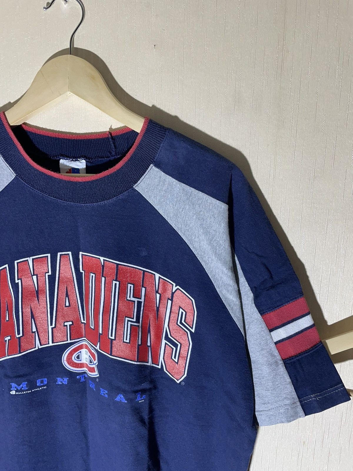 NHL × Vintage NHL Canadiens Montreal vintage T shirt 90s Size US XL / EU 56 / 4 - 2 Thumbnail