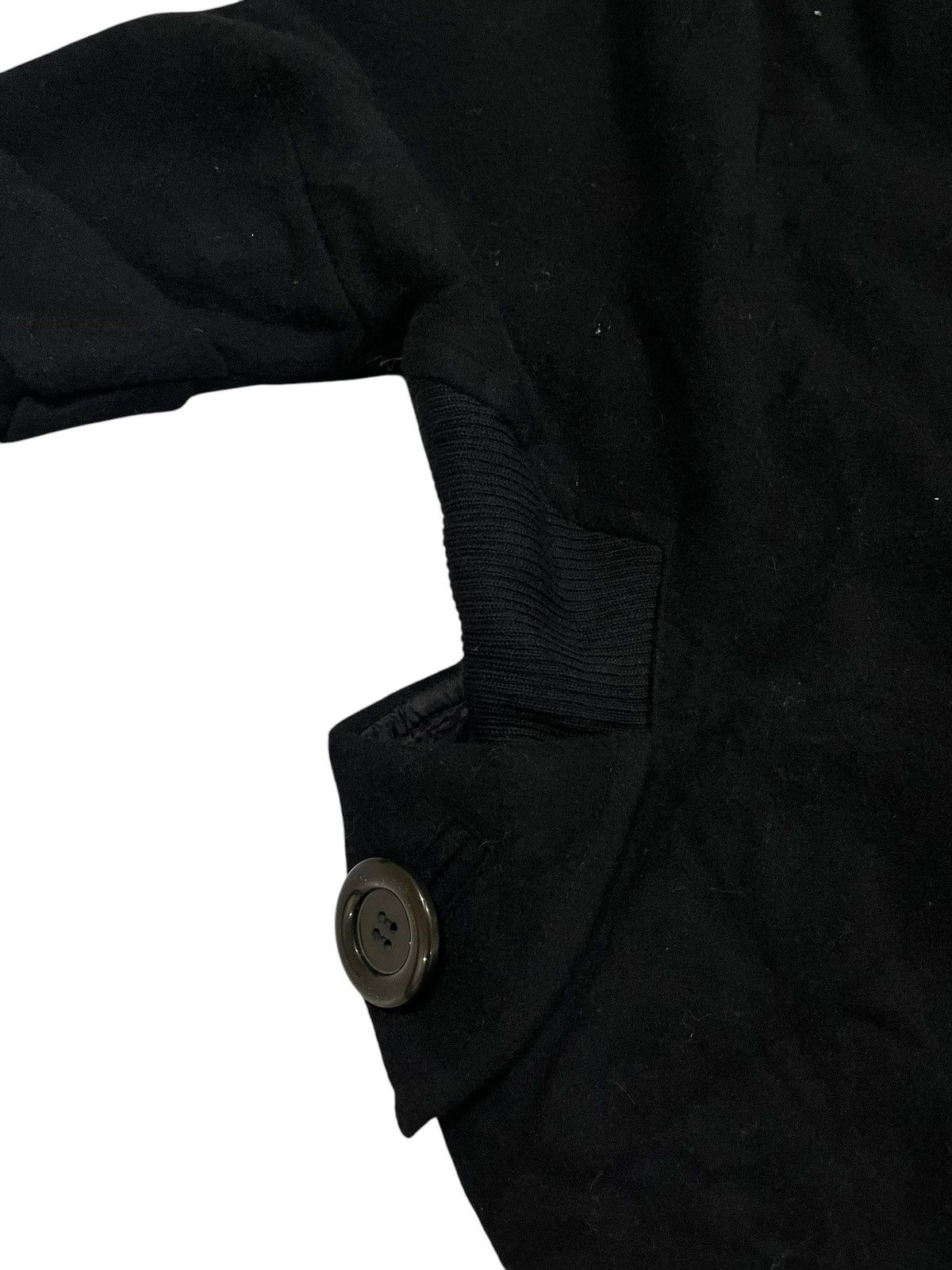 Issey Miyake ISSEY MIYAKE MERCIBEAUCOUP BATWING MUSHROOM NECK WOOL JACKET Size US L / EU 52-54 / 3 - 19 Thumbnail