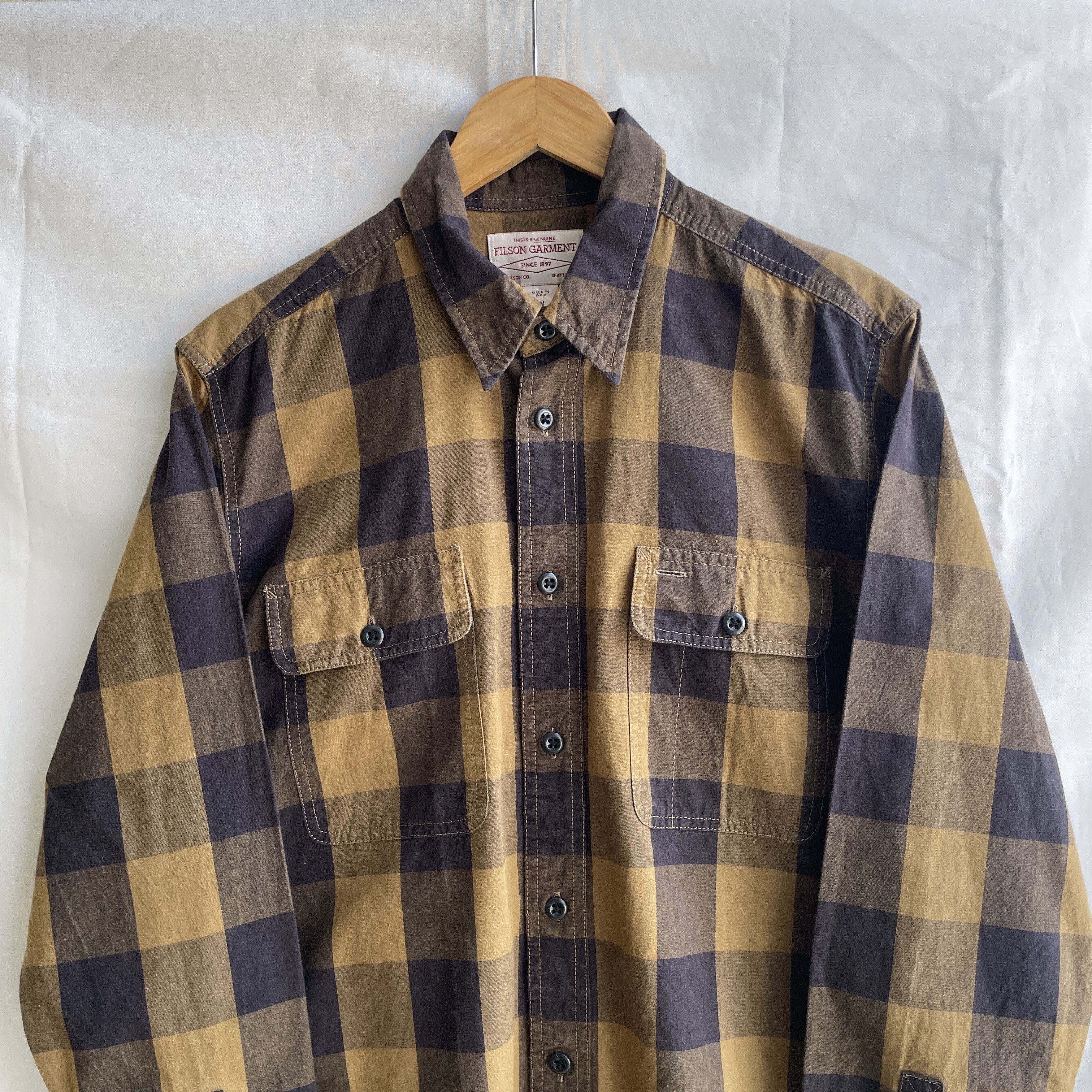 Filson Filson Vintage Wash Alaskan Guide Check Shirt Size M Size US M / EU 48-50 / 2 - 3 Thumbnail