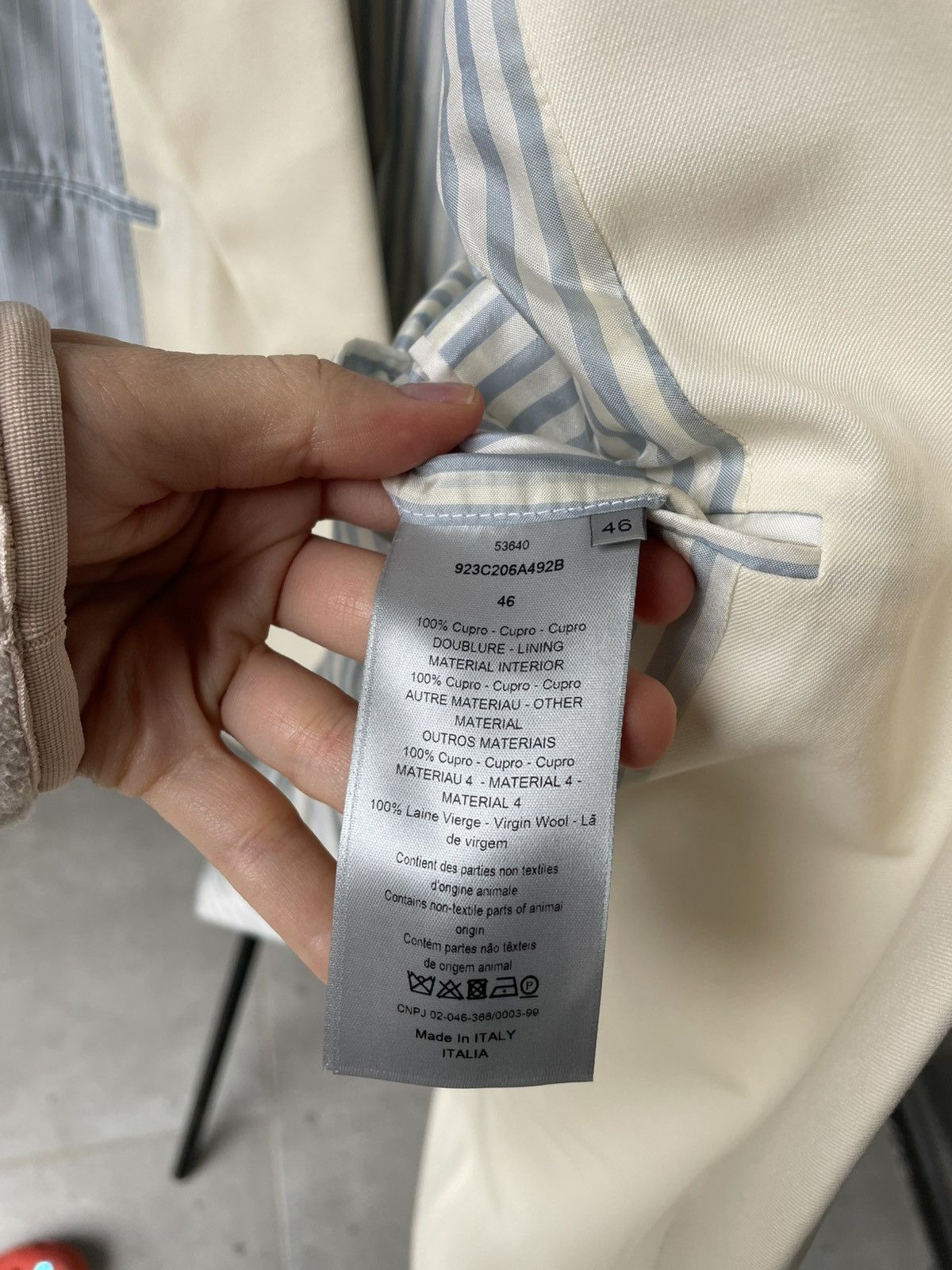 Dior Dior Homme SS19 Blazer Ultra Rare Size 46R - 16 Thumbnail