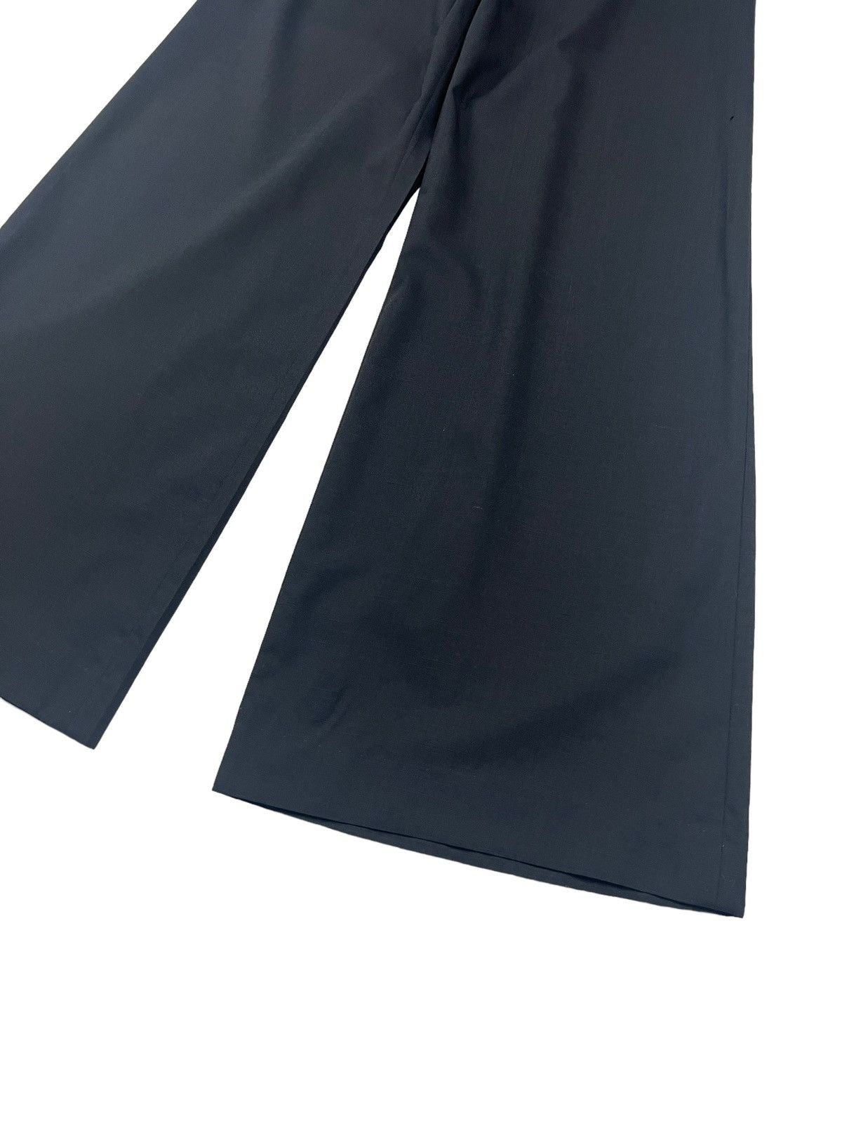 Yohji Yamamoto Vintage Yohji Yamamoto Wide Leg Wool Trousers Size US 33 - 4 Thumbnail