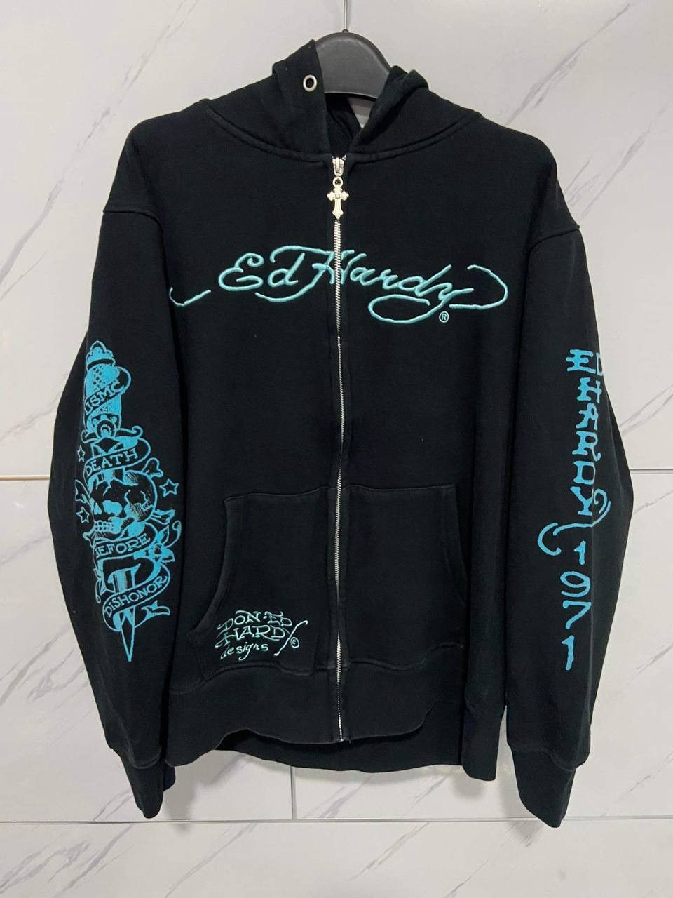 Ed Hardy Ed Hardy zip hoodie jacket Size US XL / EU 56 / 4 - 1 Thumbnail