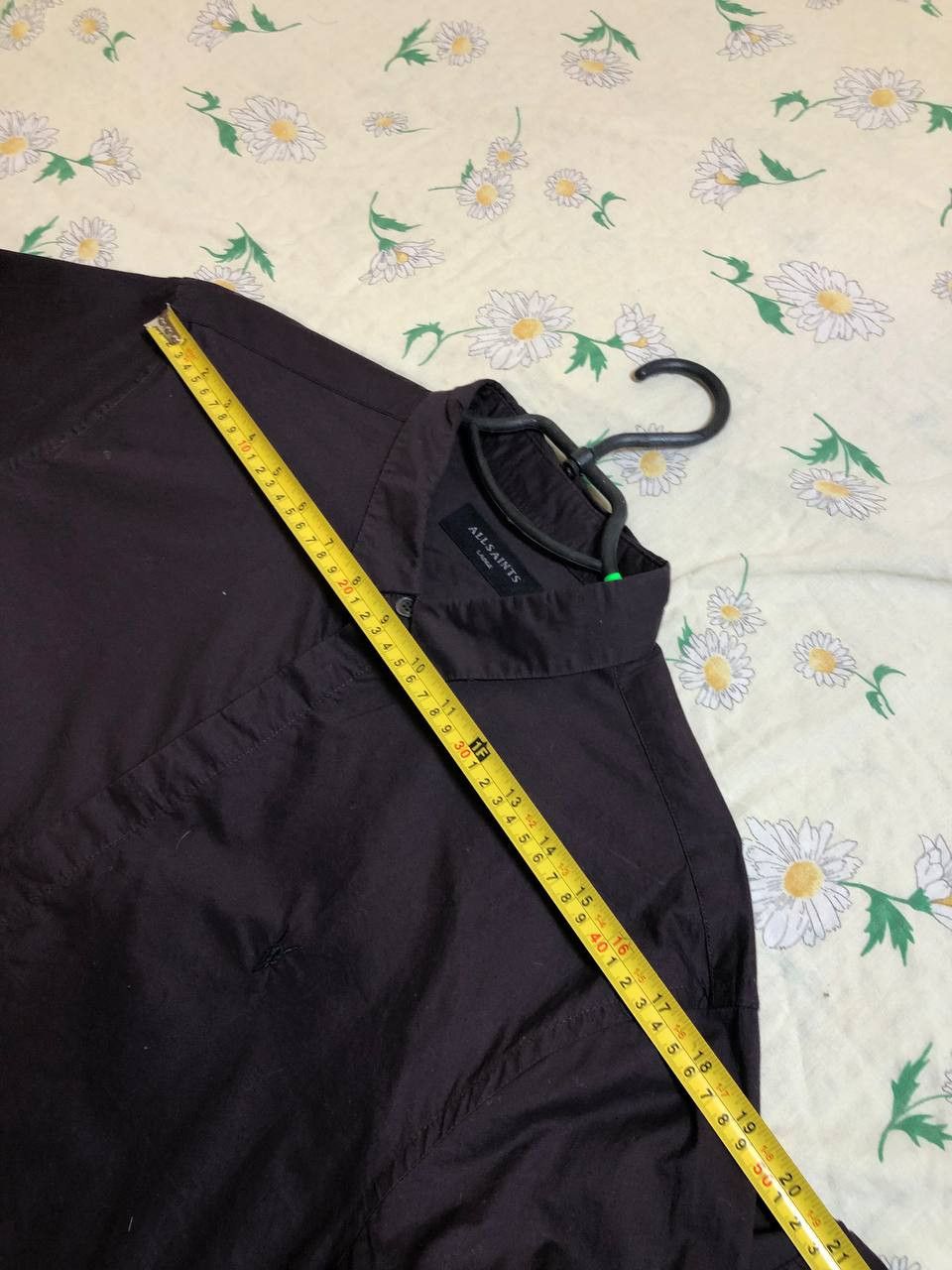 Allsaints Vintage Allsaints Button Up Men's Classic Short Sleeve Size US L / EU 52-54 / 3 - 10 Thumbnail