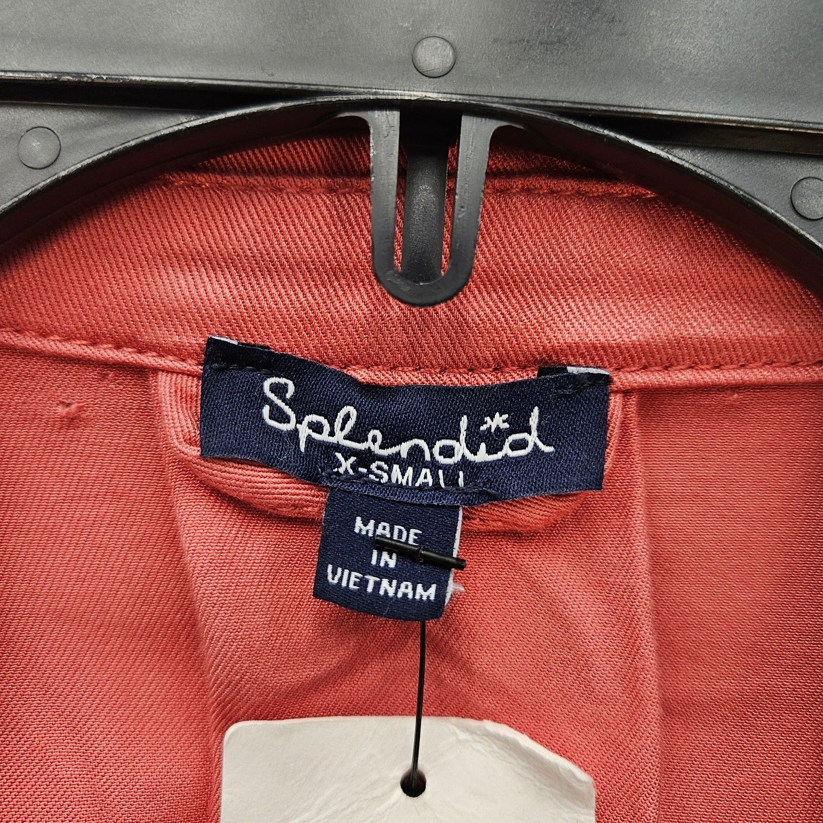Splendid SPENDID WOMEN'S XS MISS AMERICA JACKET SUPER SOFT RED PINK Size XS / US 0-2 / IT 36-38 - 6 Thumbnail