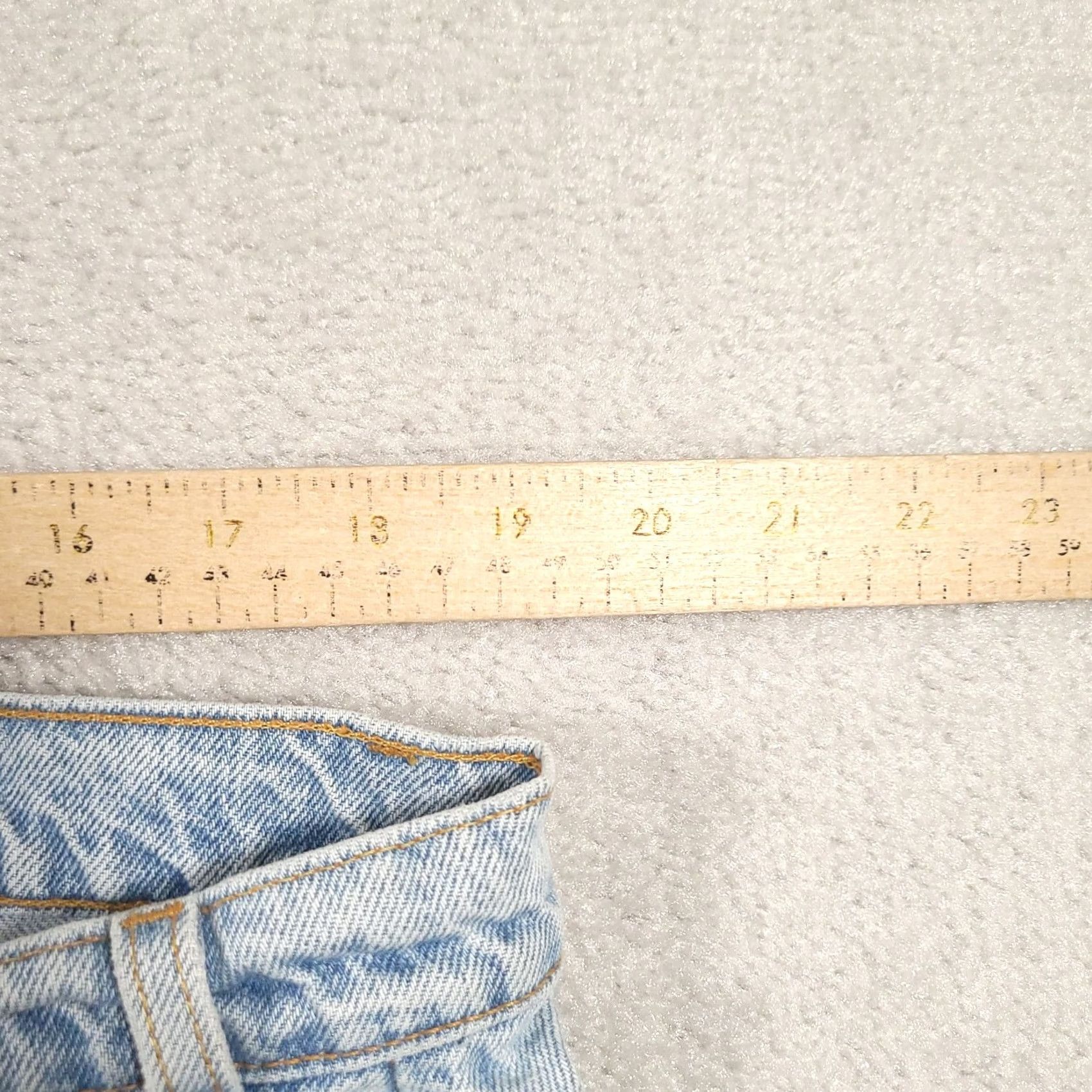 Levi's VINTAGE Levi's 505 Jeans Mens 40x29 Blue 90s Orange Tab Distressed Stained Denim Straight Regular 5-Pocket Jeans Mens Size US 40 / EU 56 - 3 Thumbnail