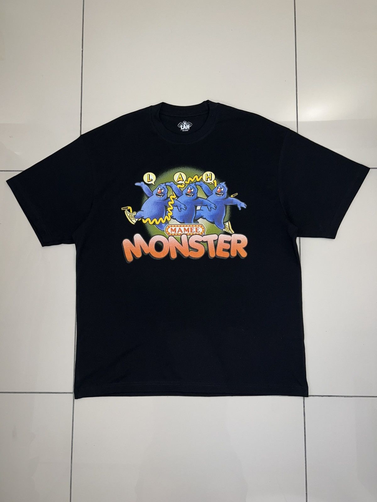 Other SneakerLAH X Mamee Monster Classic Dancing Tee Black Size US XXL / EU 58 / 5 - 1 Thumbnail