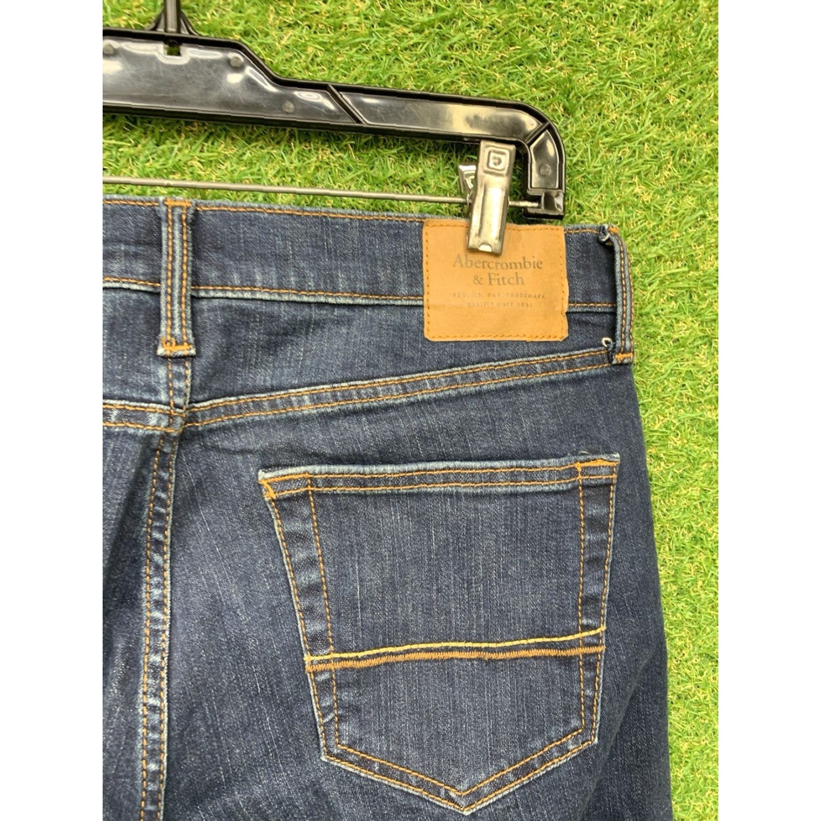 Abercrombie & Fitch VINTAGE Abercrombie & Fitch Jeans Distressed Straight 30x32 Y2K Blue Mens Size US 30 / EU 46 - 3 Thumbnail
