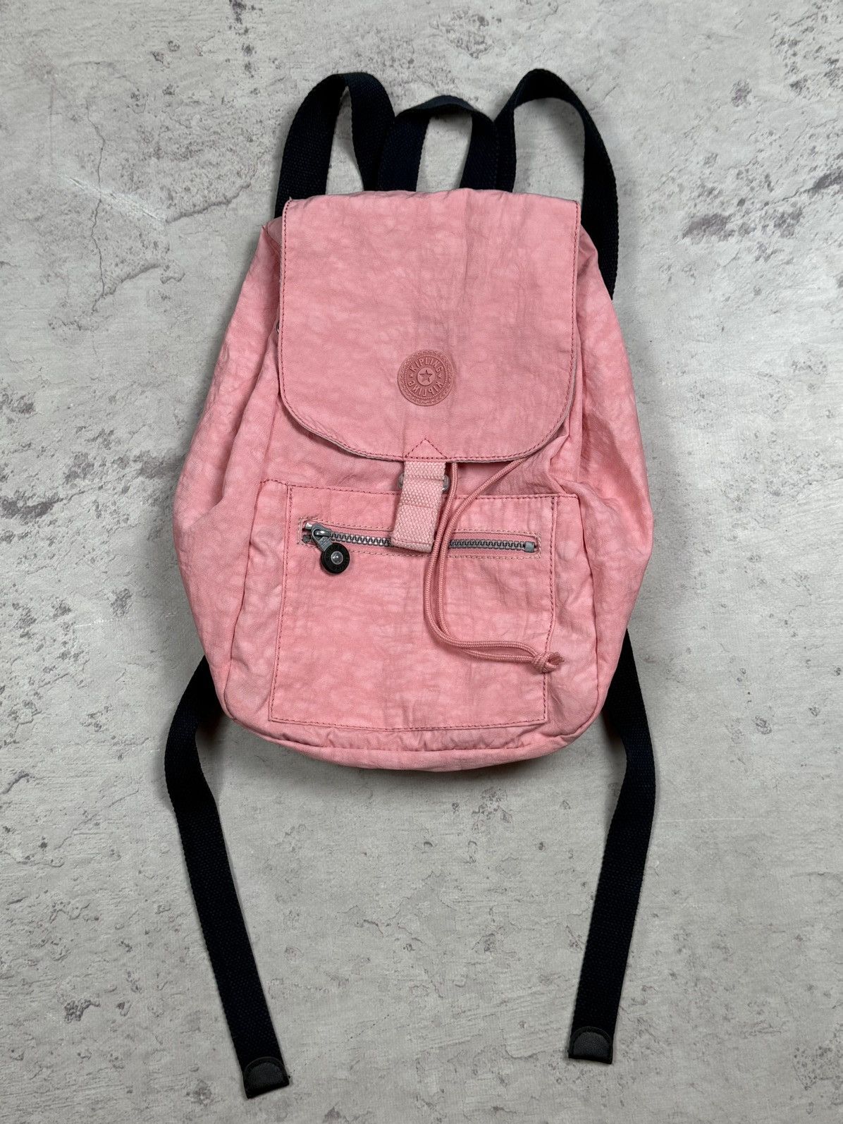 Vintage 90s Esprit Distressed Polka Dot Top Loader Backpack Tote Bag Pack Cotton Esprit × Vintage Vintage 90s Esprit Distressed Polka Dot Top  main image 4