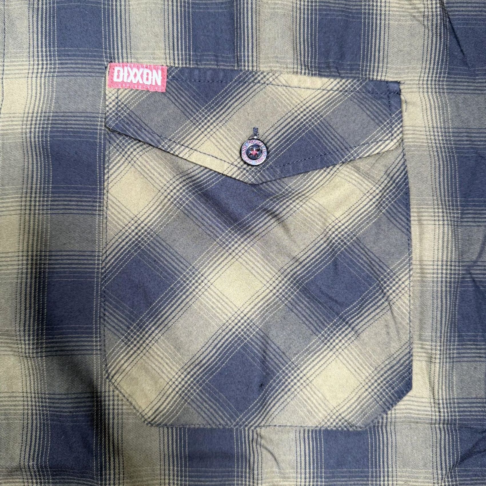 Vintage Dixxon Shirt Mens 5XL Green Plaid Short Sleeve Button Up Flannel Big & Tall Size US XXL / EU 58 / 5 - 3 Thumbnail