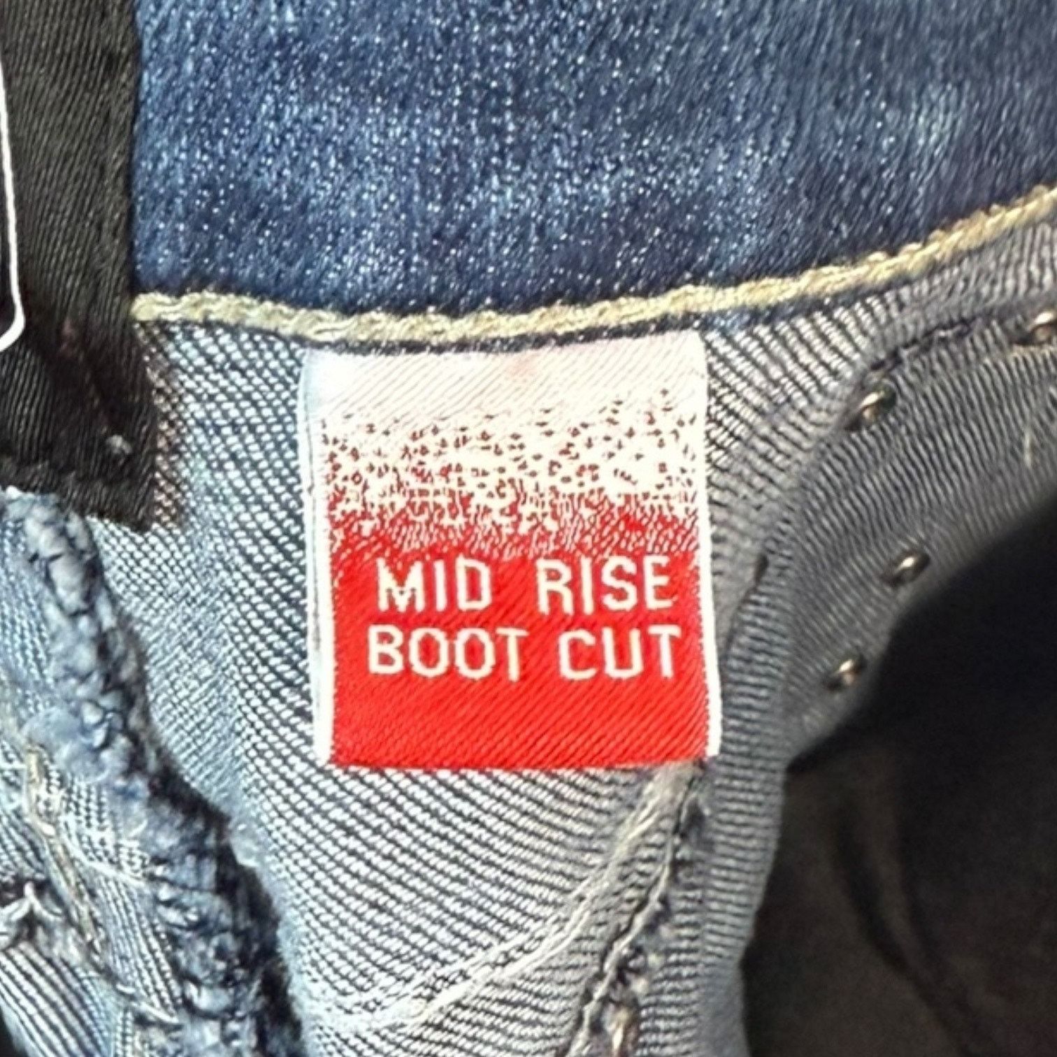 Other Petrol Jeans Women's 30 L34 Size 8 Mid Rise Boot Cut "Tess" Size 30" / US 8 / IT 44 - 4 Thumbnail
