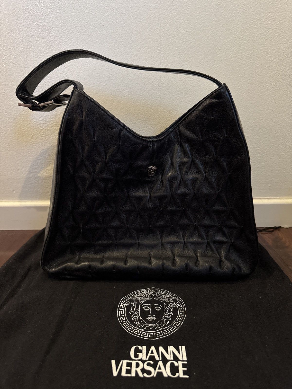 Versace Versace Black Purse Size ONE SIZE - 1 Thumbnail