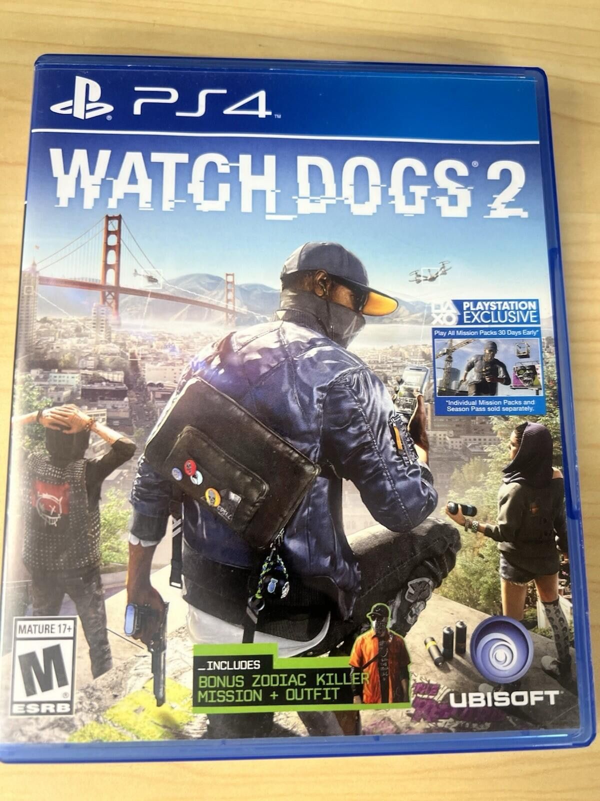 Other Watch Dogs 2 (PlayStation 4, 2016) *TESTED & WORKING* Size ONE SIZE - 1 Thumbnail