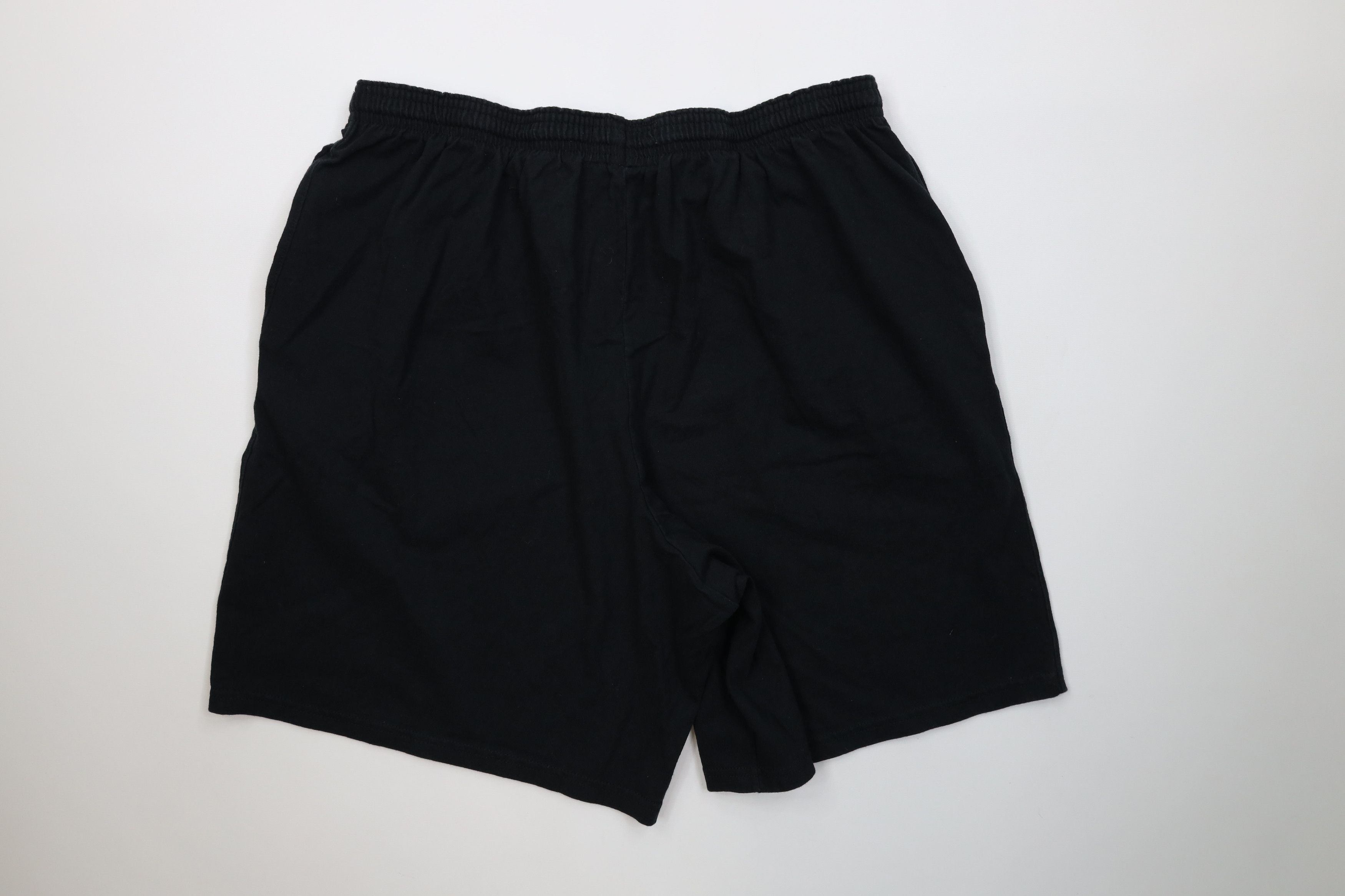 Champion Vintage Y2K Champion Logo Above Knee Shorts Black Cotton Size US 36 / EU 52 - 8 Thumbnail