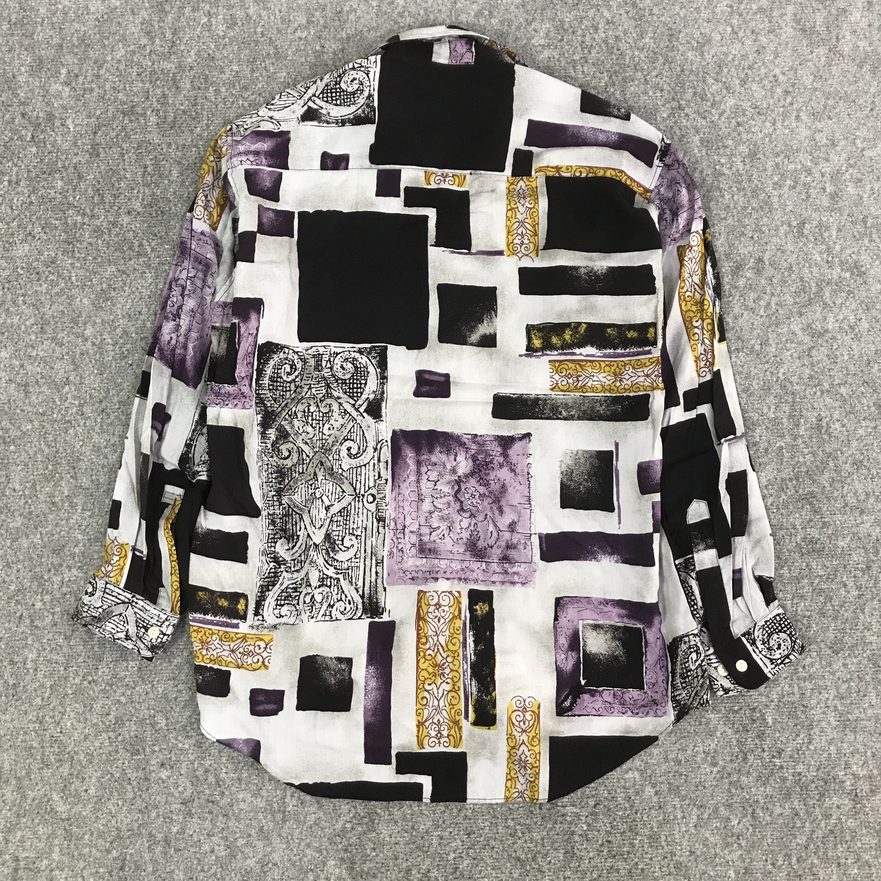 Japanese Brand JAPAN VOLPE LONG SLEEVE BUTTON SHIRT K93B45 Size US L / EU 52-54 / 3 - 3 Thumbnail