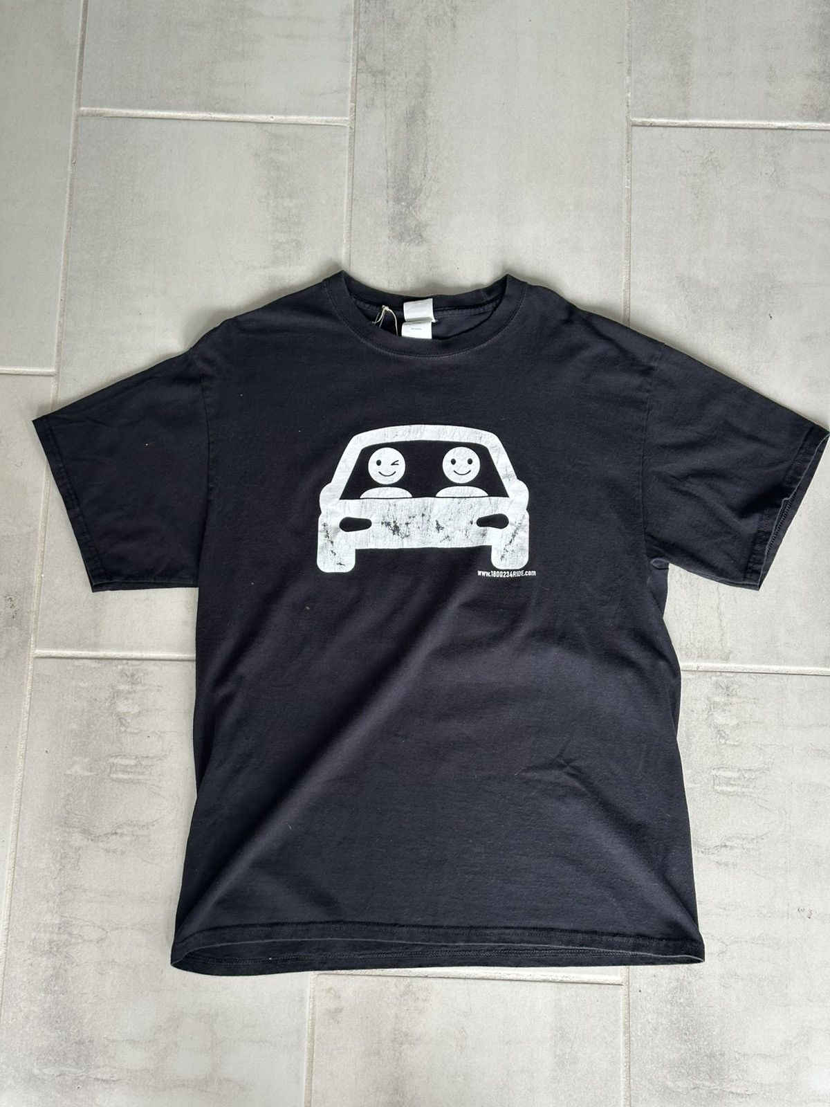 Vintage Driver Vintage Black Tee Size US L / EU 52-54 / 3 - 1 Thumbnail