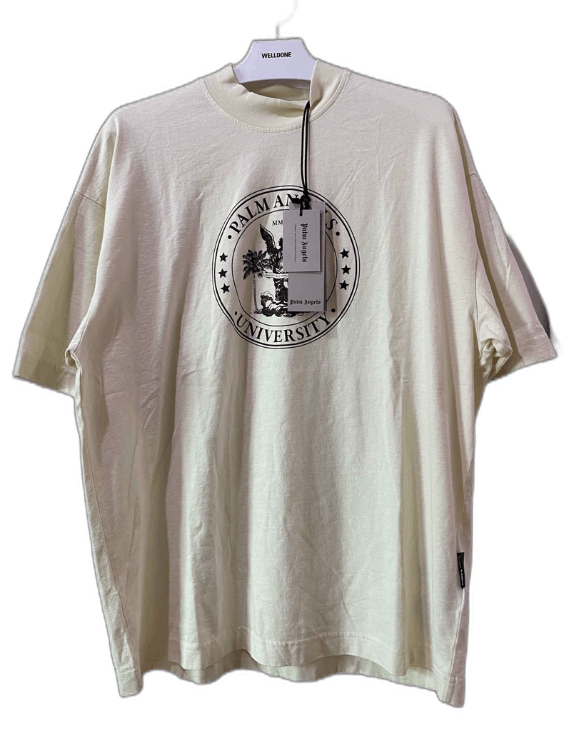 Palm Angels Palm Angels Logo Short Sleeve T-Shirt-yf Size US S / EU 44-46 / 1 - 1 Thumbnail