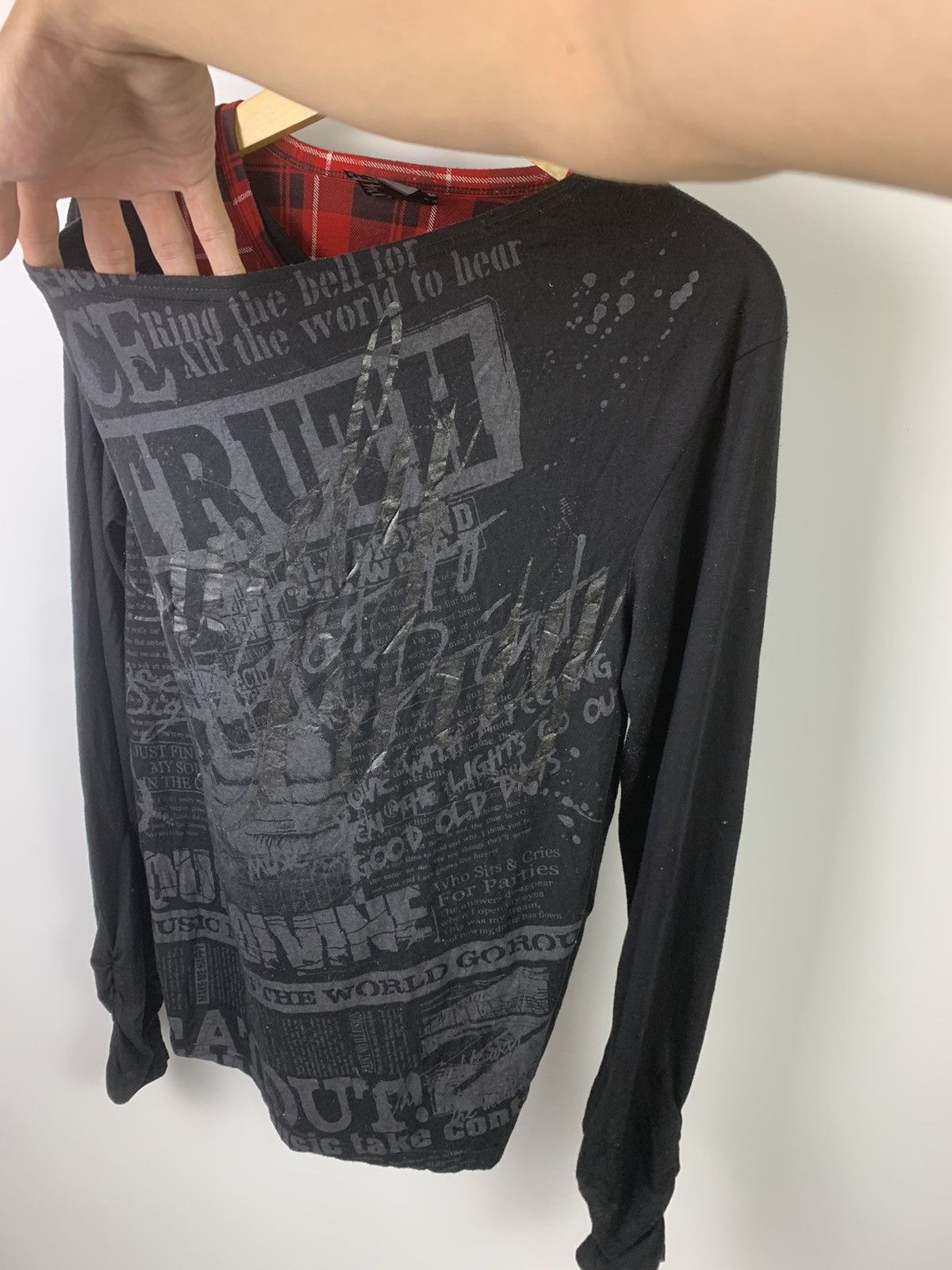 Japanese Brand clash ahead punks double layers Size US L / EU 52-54 / 3 - 4 Thumbnail