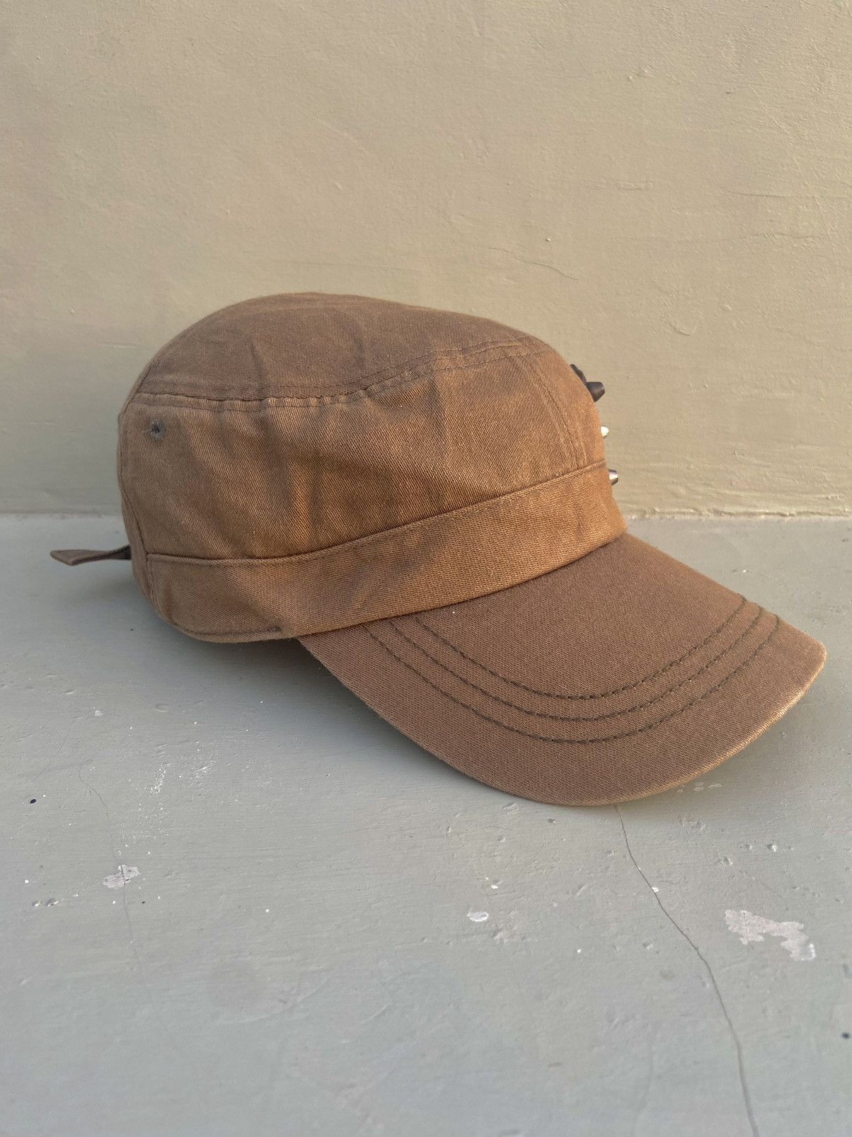 If Six Was Nine 2000s guess studded button ifsixwasnine patrol hat Size ONE SIZE - 5 Thumbnail