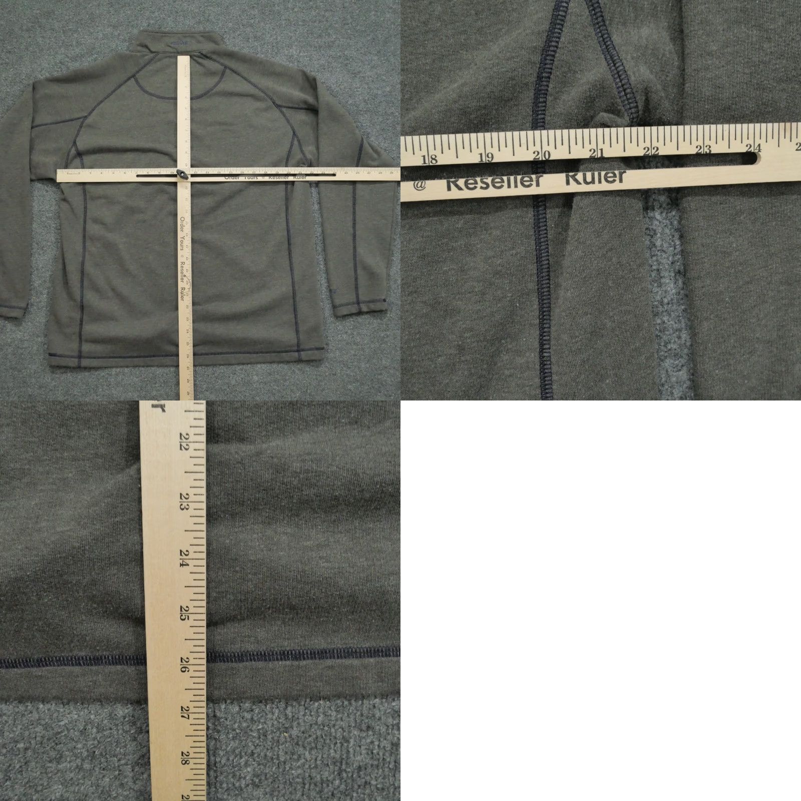 Orvis Orvis Sweatshirt Mens Large Grey Quarter Zip Fleece Pocket Outdoors Size US L / EU 52-54 / 3 - 8 Thumbnail