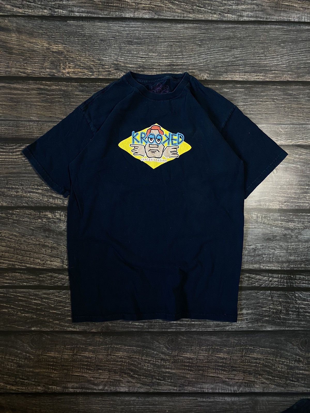 Krooked Krooked skate tee vintage y2k Size US M / EU 48-50 / 2 - 1 Thumbnail