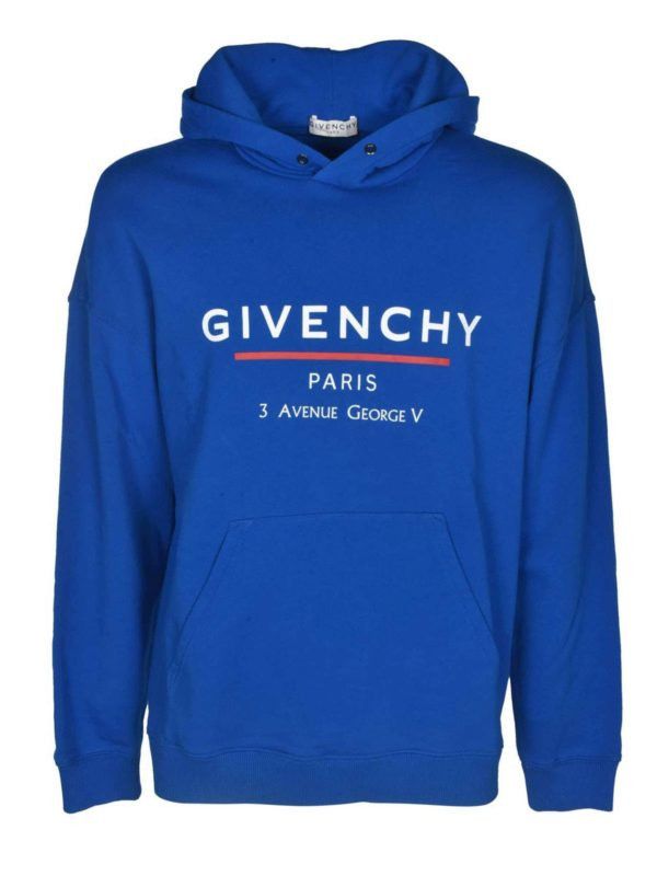 o1srvl11e0524 Hoodies in Blue