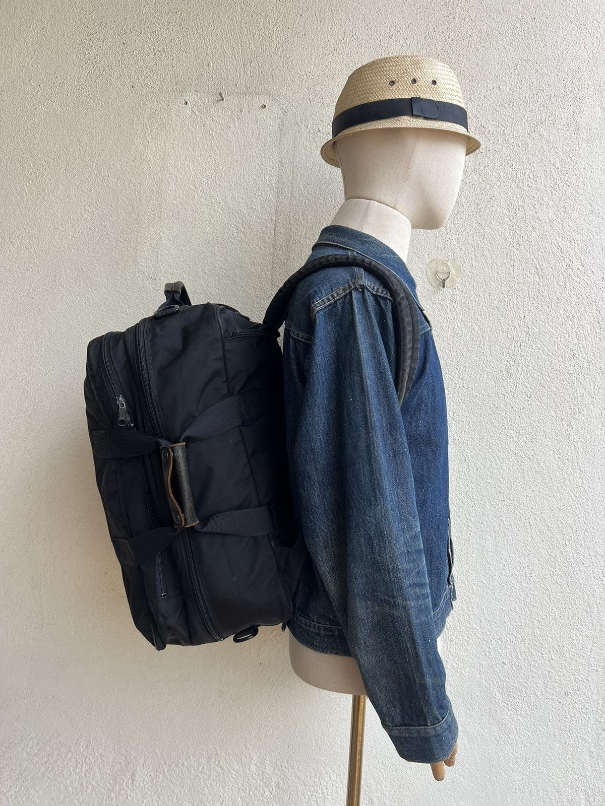 Yohji Yamamoto Archive 1998 Yohji Yamamoto Y’saccs + Pour Tous 3 Way Bag Size ONE SIZE - 2 Thumbnail