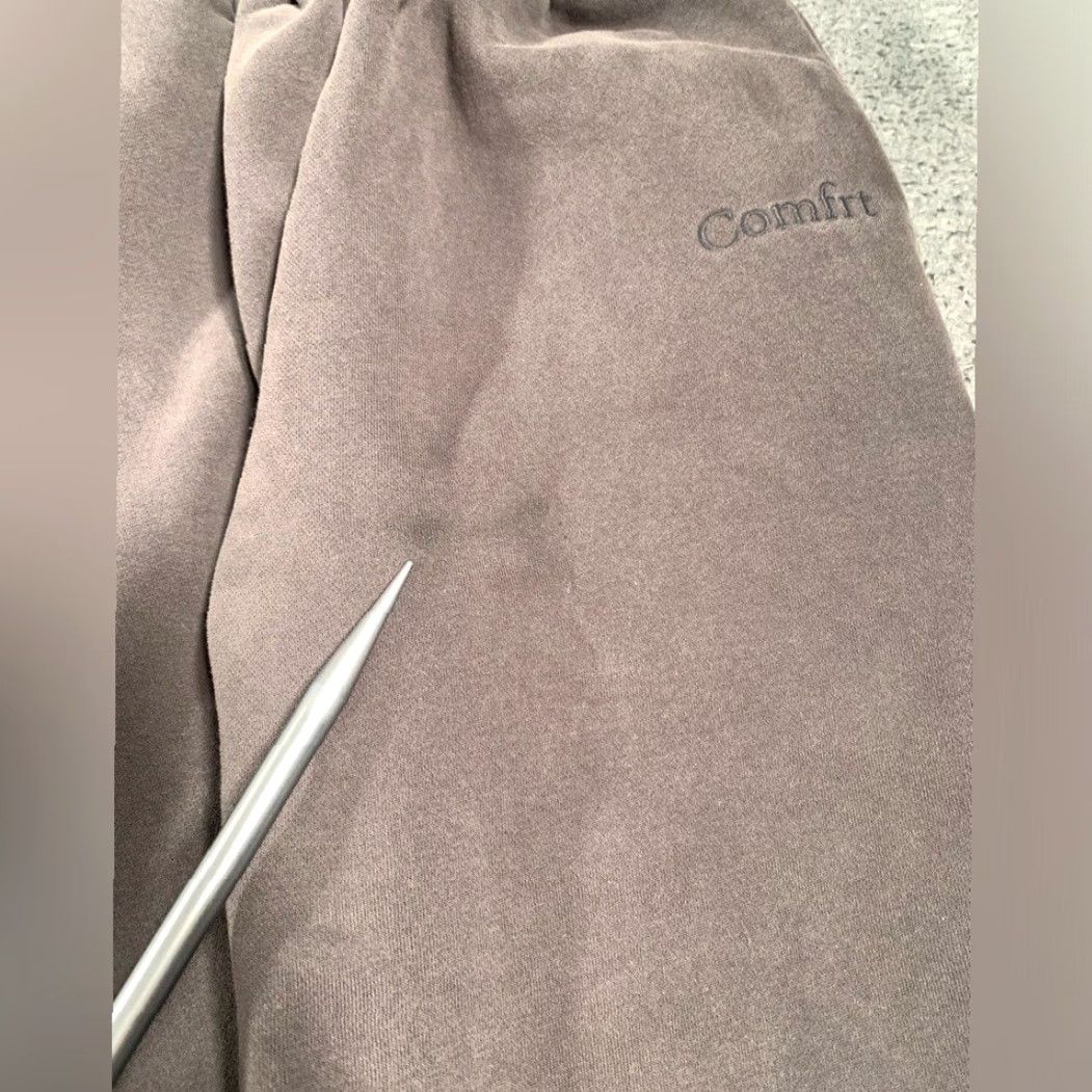 Vintage Comfrt Gray Sweatpants M Women Pants Regular Track Pants Medium Gray) Size 32" / US 10 / IT 46 - 3 Thumbnail
