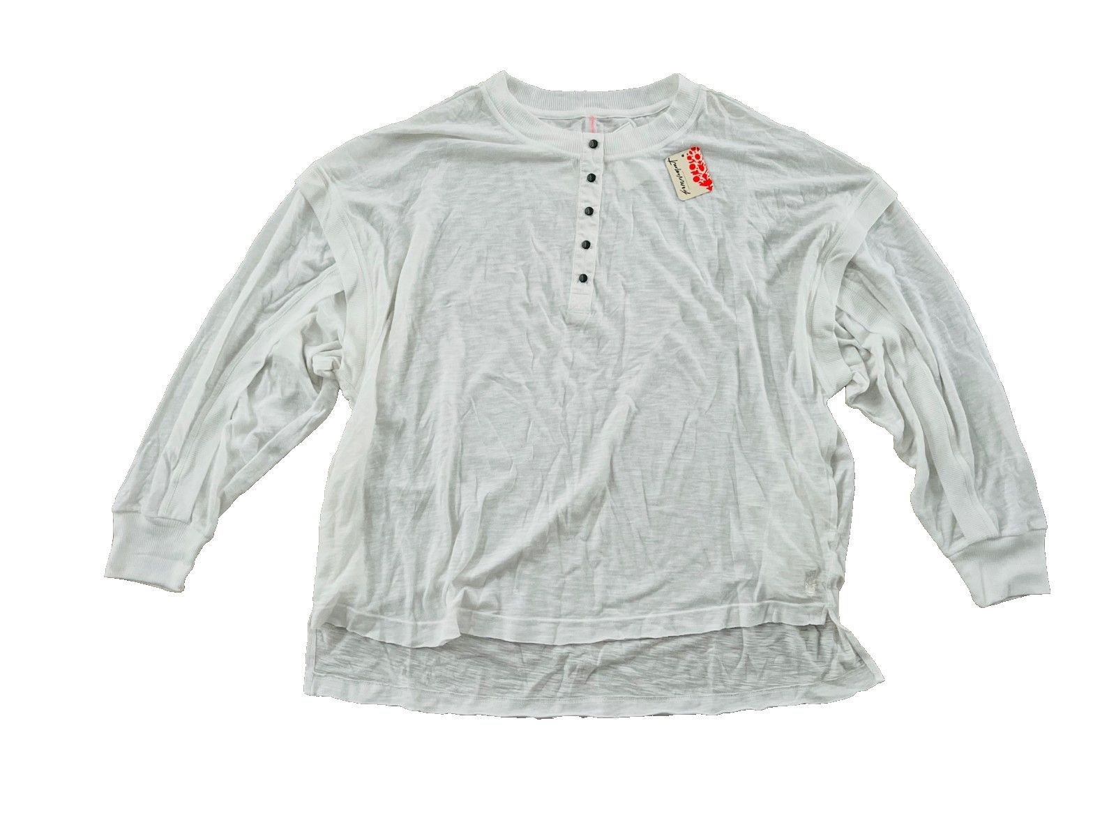 Free People Free People Movement One Up Long Sleeve Top White ( S ) Size S / US 4 / IT 40 - 4 Thumbnail