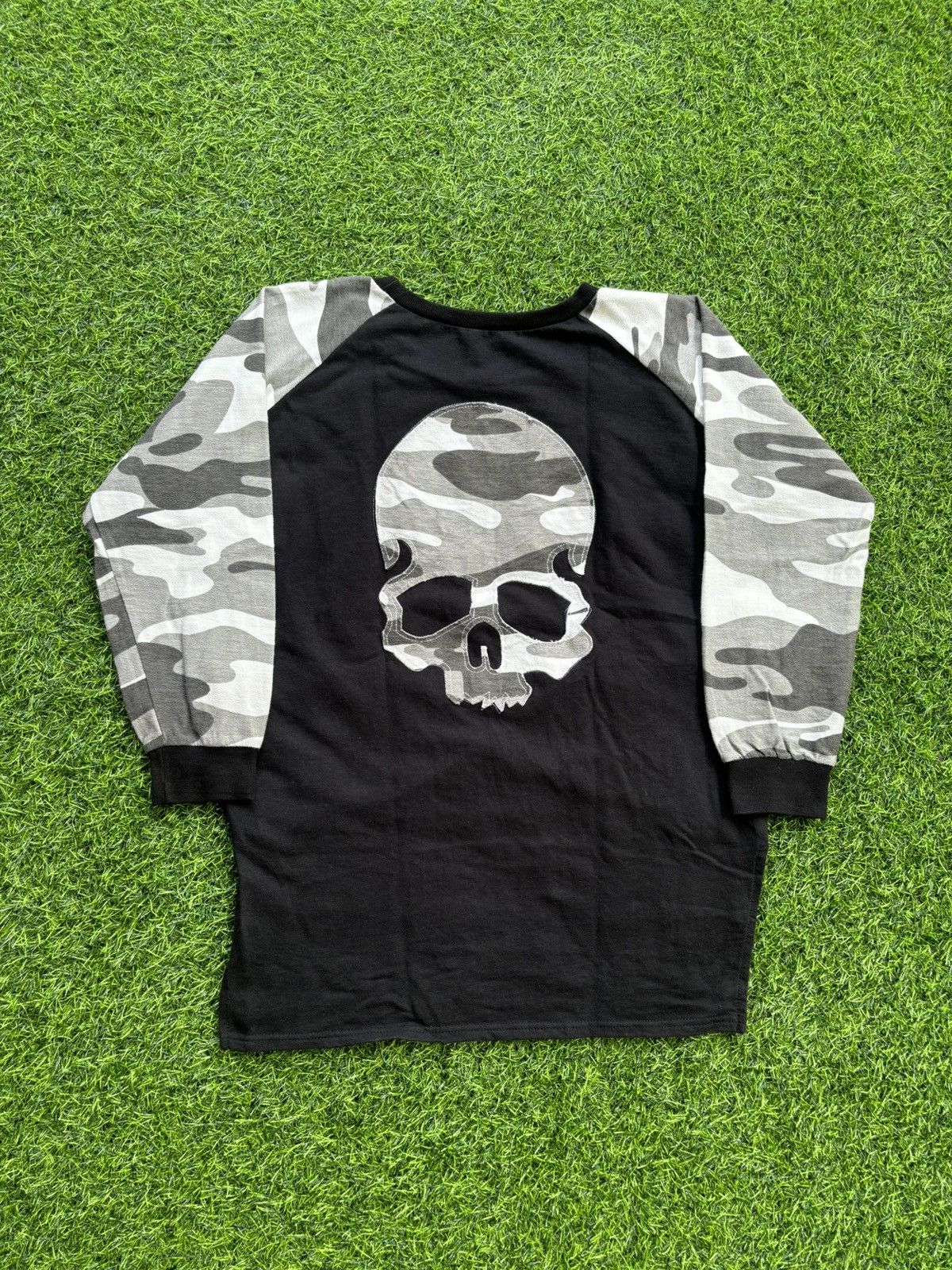 Hysteric Glamour Y2k Skull Ifsix Punk Style Sweatshirt Size US L / EU 52-54 / 3 - 1 Thumbnail