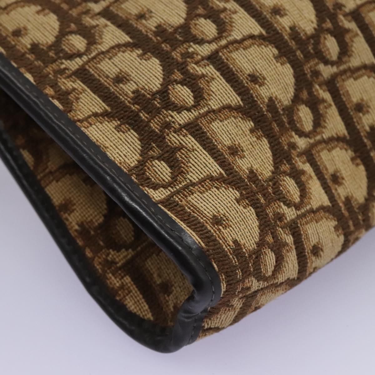 Dior DIOR Trotter Canvas Shoulder Bag Brown Size ONE SIZE - 14 Thumbnail
