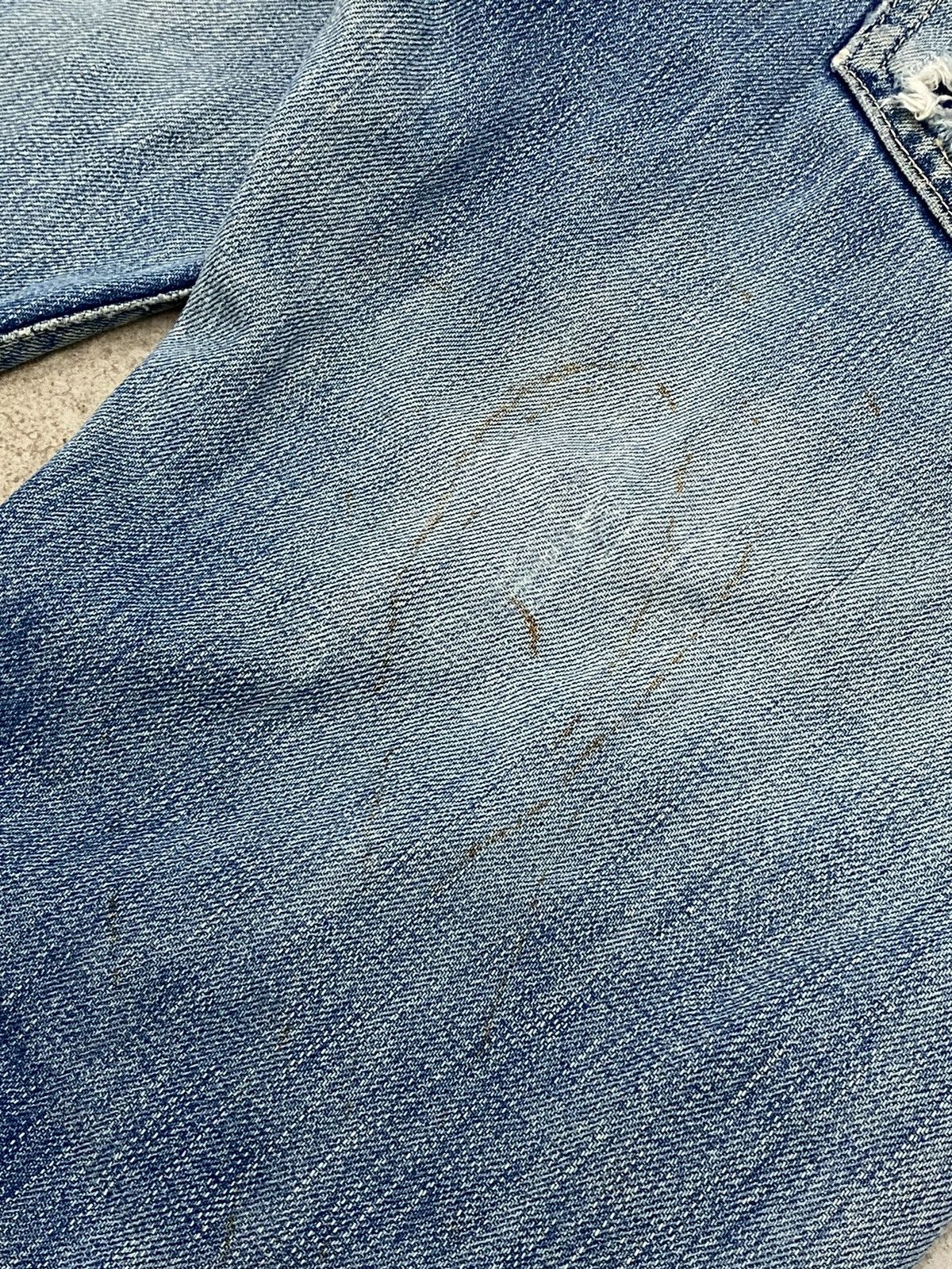 45rpm × Japanese Brand Vintage 45 RPM Archive Japan Jeans Light Mud Dirty Washed Size US 31 - 11 Thumbnail