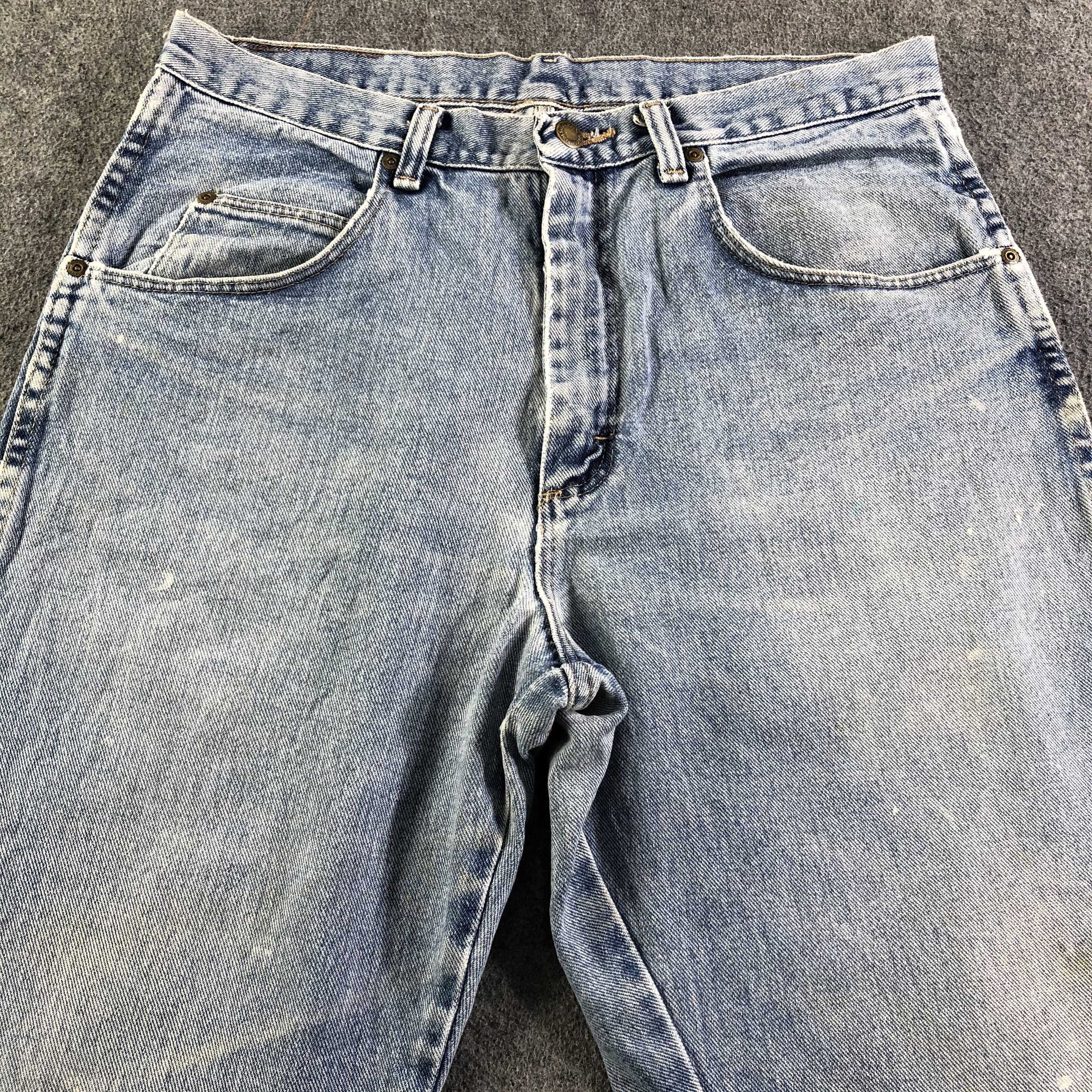 Levi's Vintage Blue Wash Levis Jeans-J3397 Size US 33 - 3 Thumbnail