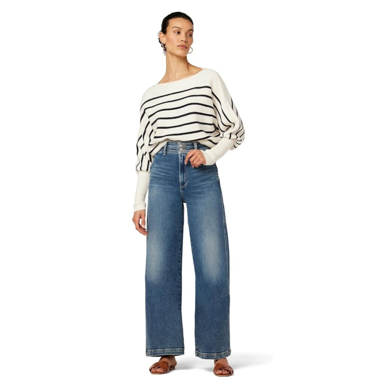 Joe's NEW Joe’s Jeans Allana Wide Leg Ankle - 24 - $248 Size 24" / US 00 / IT 34 - 6 Thumbnail