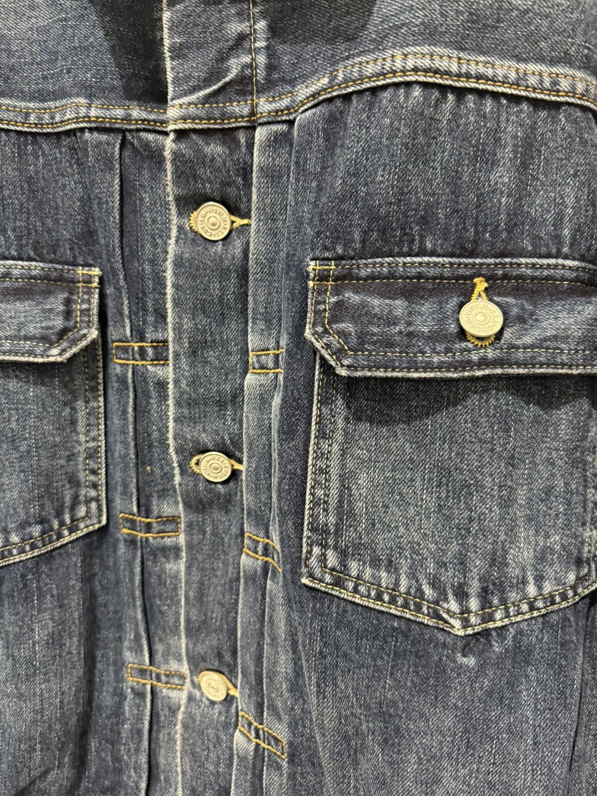 Visvim Visvim 2025 101X Damaged-1010 Paint Denim Jacket 4 [NEW] Size US L / EU 52-54 / 3 - 9 Thumbnail