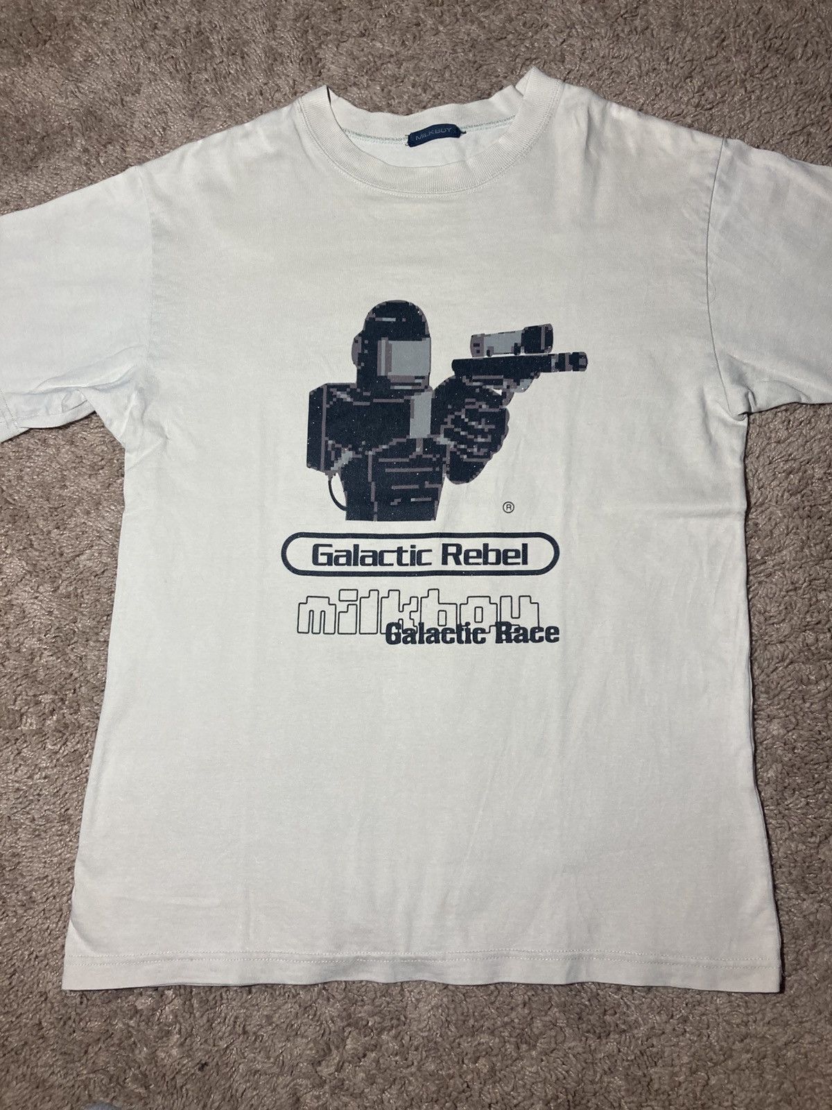 Japanese Brand 2002 Milkboy Galactic Rebel Race Video Game Soldier 90s Size US M / EU 48-50 / 2 - 2 Thumbnail