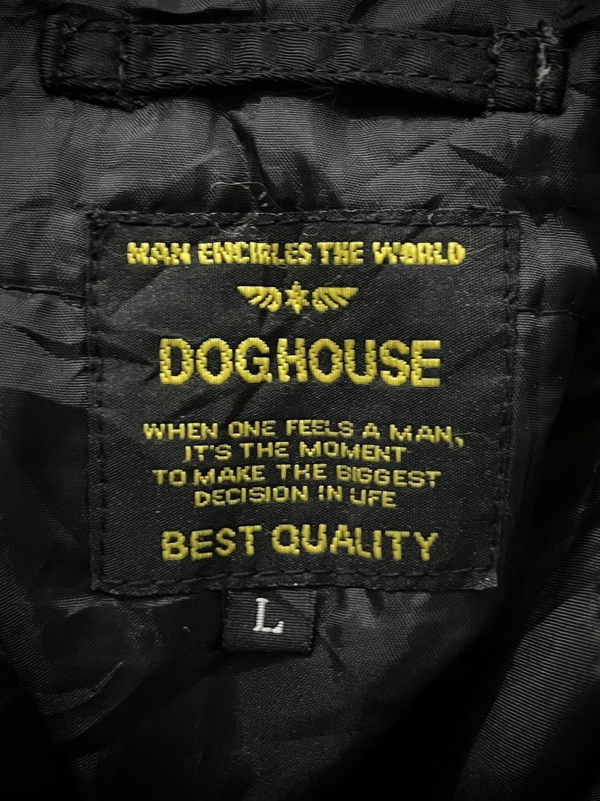 Japanese Brand Vintage Japanese Dog House Bondage Bomber Fur Jacket GOA STY Size US XL / EU 56 / 4 - 10 Thumbnail