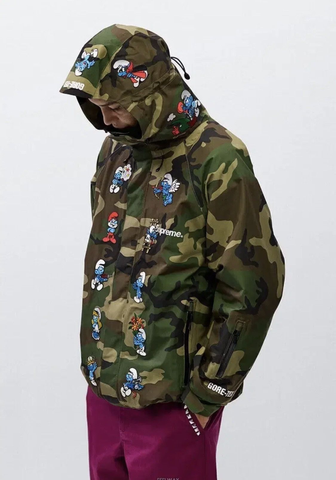 Supreme Supreme x Smurf Goretex Jacket Size US S / EU 44-46 / 1 - 3 Thumbnail