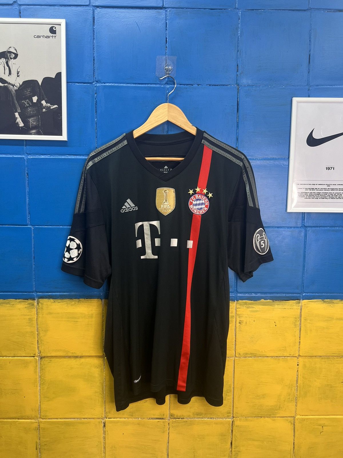Adidas Adidas Bayern Munich 2014-2015 Soccer Jersey Size US XL / EU 56 / 4 - 1 Thumbnail