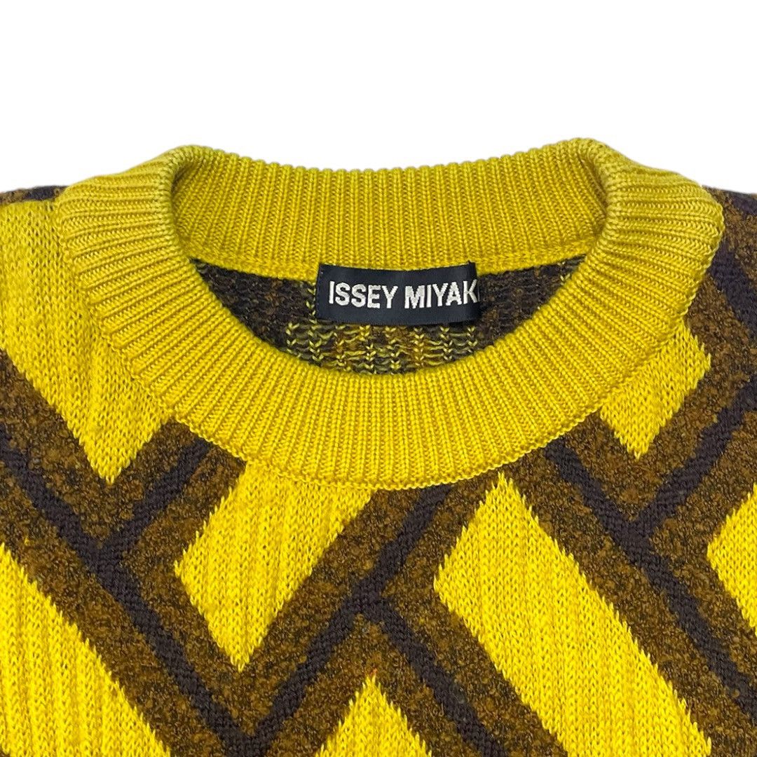 Issey Miyake × Vintage Vintage 90s Issey Miyake Knit Sweatshirts Size US XL / EU 56 / 4 - 3 Thumbnail
