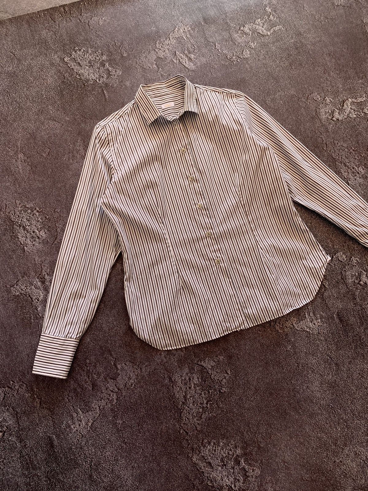 Barba Napoli Women’s Barba Napoli Button Up Striped Shirt 46 size Size L / US 10 / IT 46 - 2 Thumbnail
