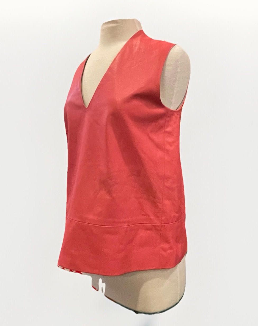 Lanvin Leather lavin Top Size M / US 6-8 / IT 42-44 - 2 Thumbnail