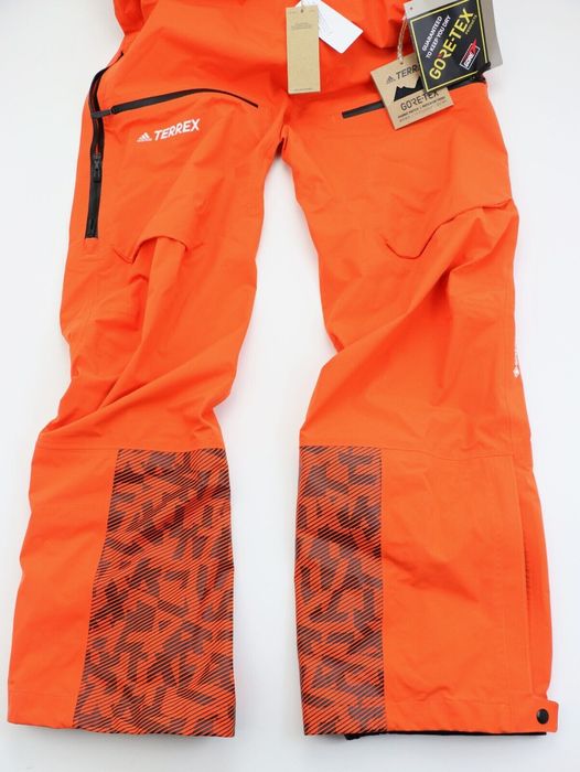 New Adidas Terrex 3Layer GORE TEX Snow Bib Pants Men's Size M
