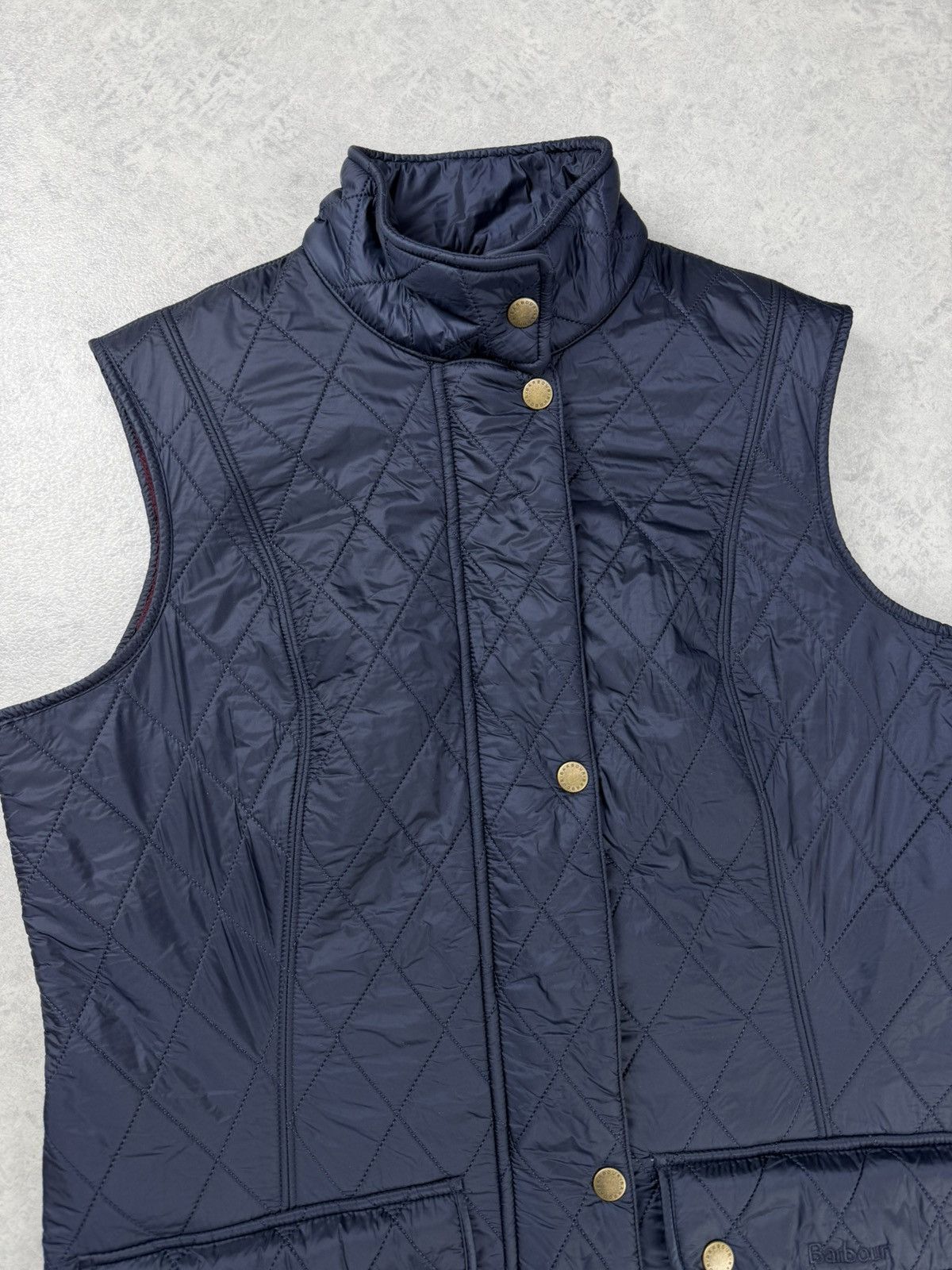 Barbour Barbour Quilted Wray Gilet Vest Women Navy Size Uk 12 Size M / US 6-8 / IT 42-44 - 4 Thumbnail