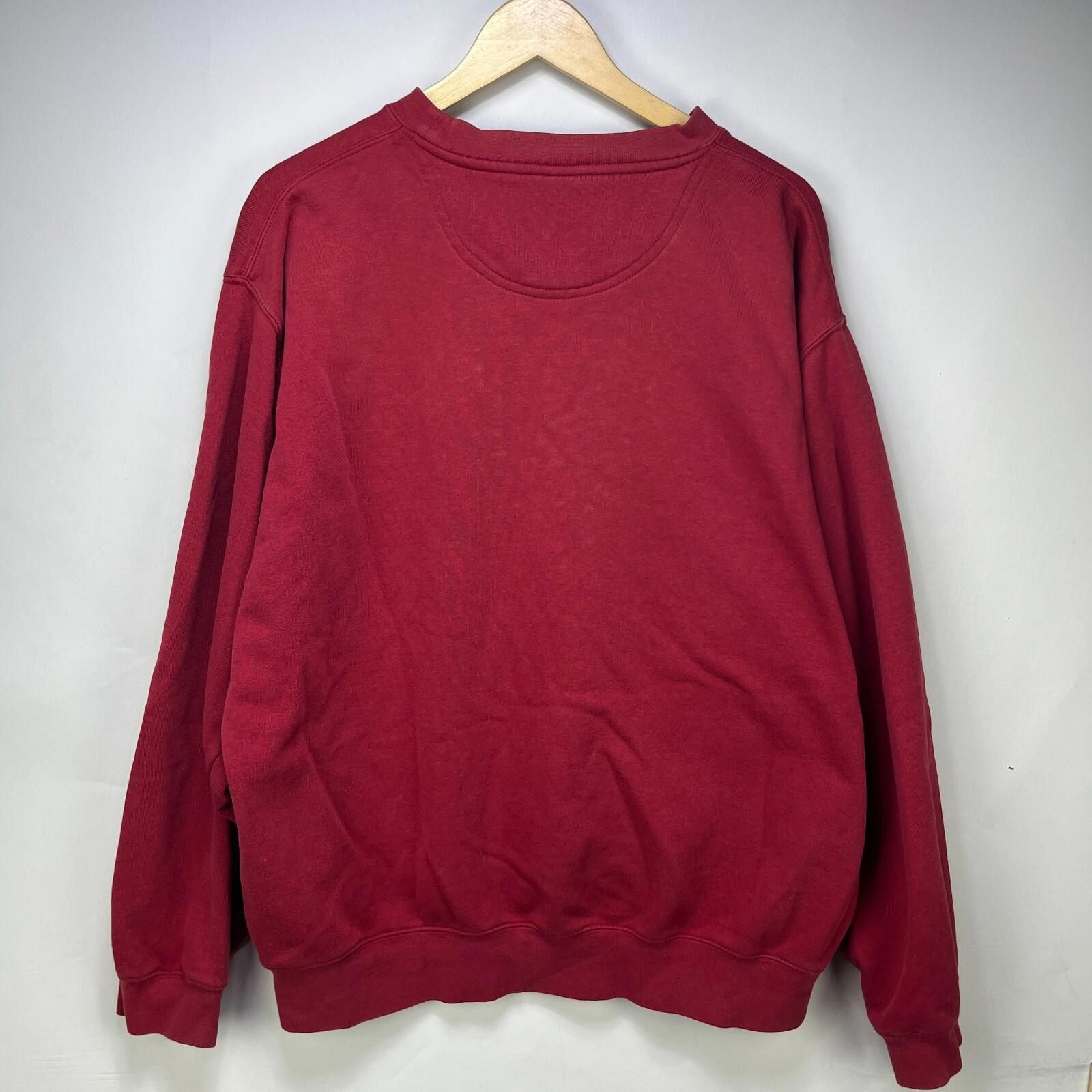 Nike Vintage 90s USC Trojans Nike Center Swoosh Sweatshirt Large Size ONE SIZE - 7 Thumbnail